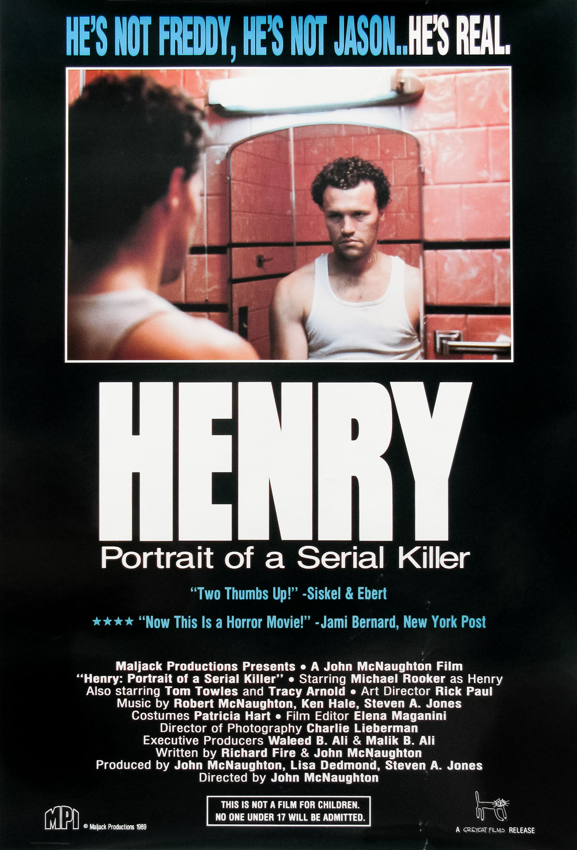 Henry Portrait of a Serial Killer (1986) ฆาตกรสุดโหดโคตรอำมหิตจิตเย็นชา Michael Rooker