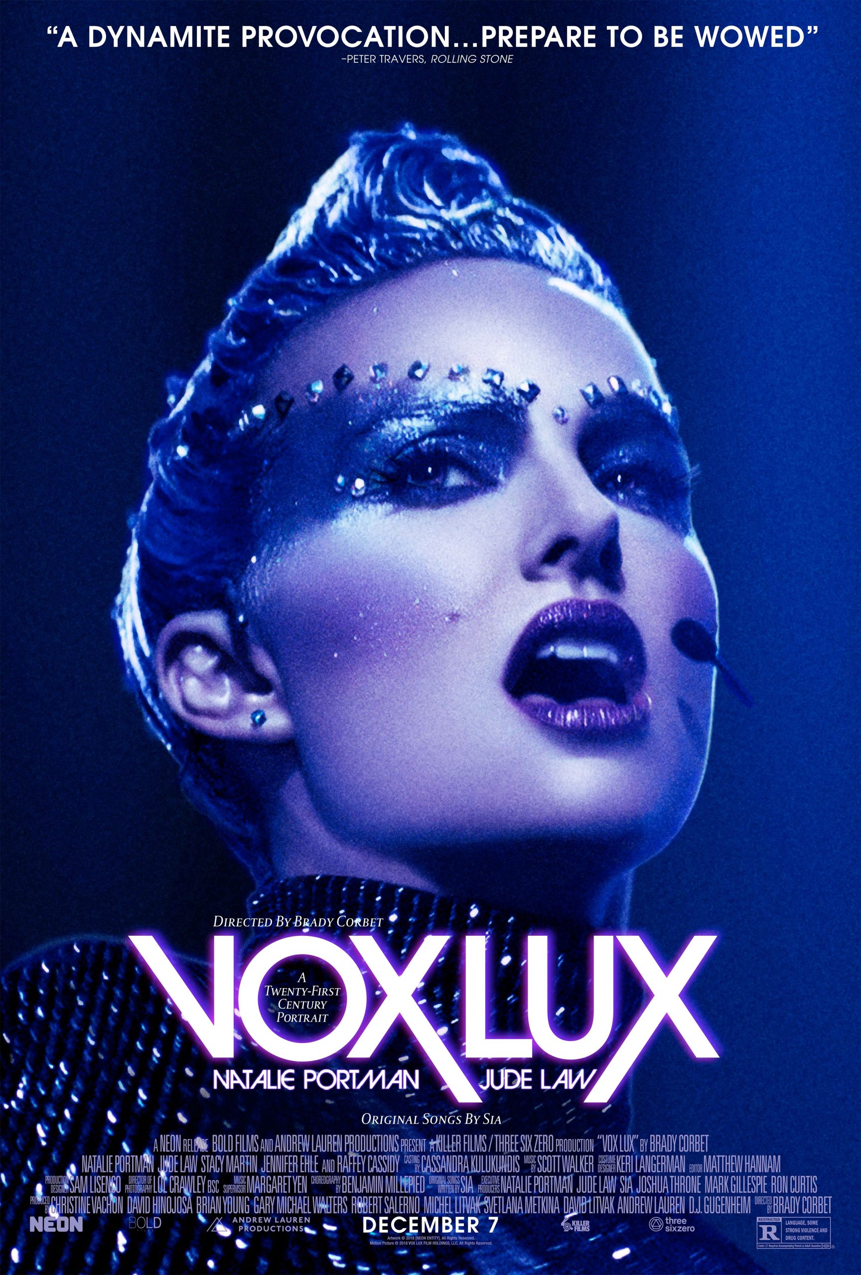 Vox Lux (2018) ว็อกซ์ ลักซ์ เกิดมาเพื่อร้องเพลง Natalie Portman