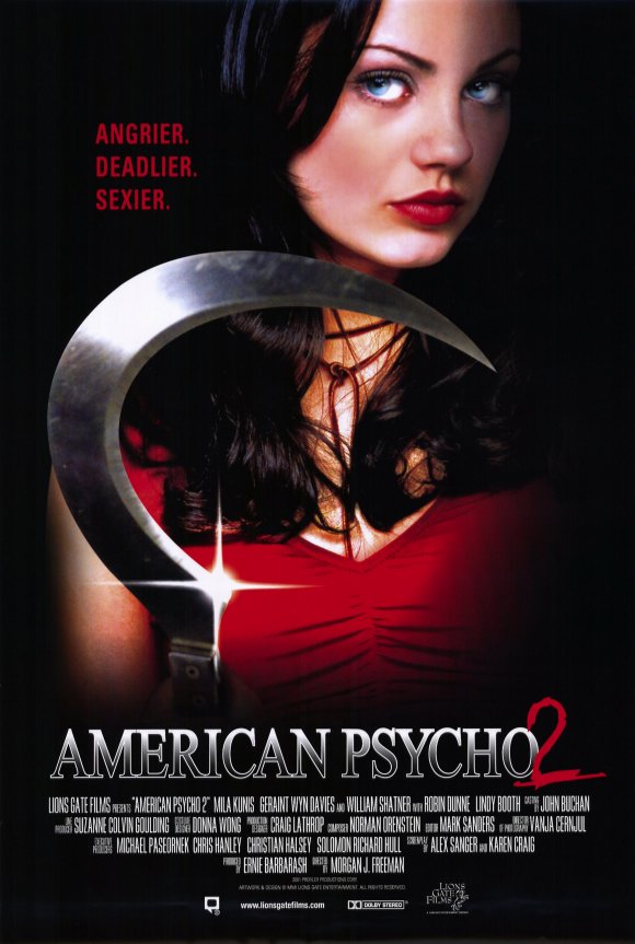 American Psycho II All American Girl (2002) อเมริกัน ไซโค 2 สวยสับแหลก Mila Kunis