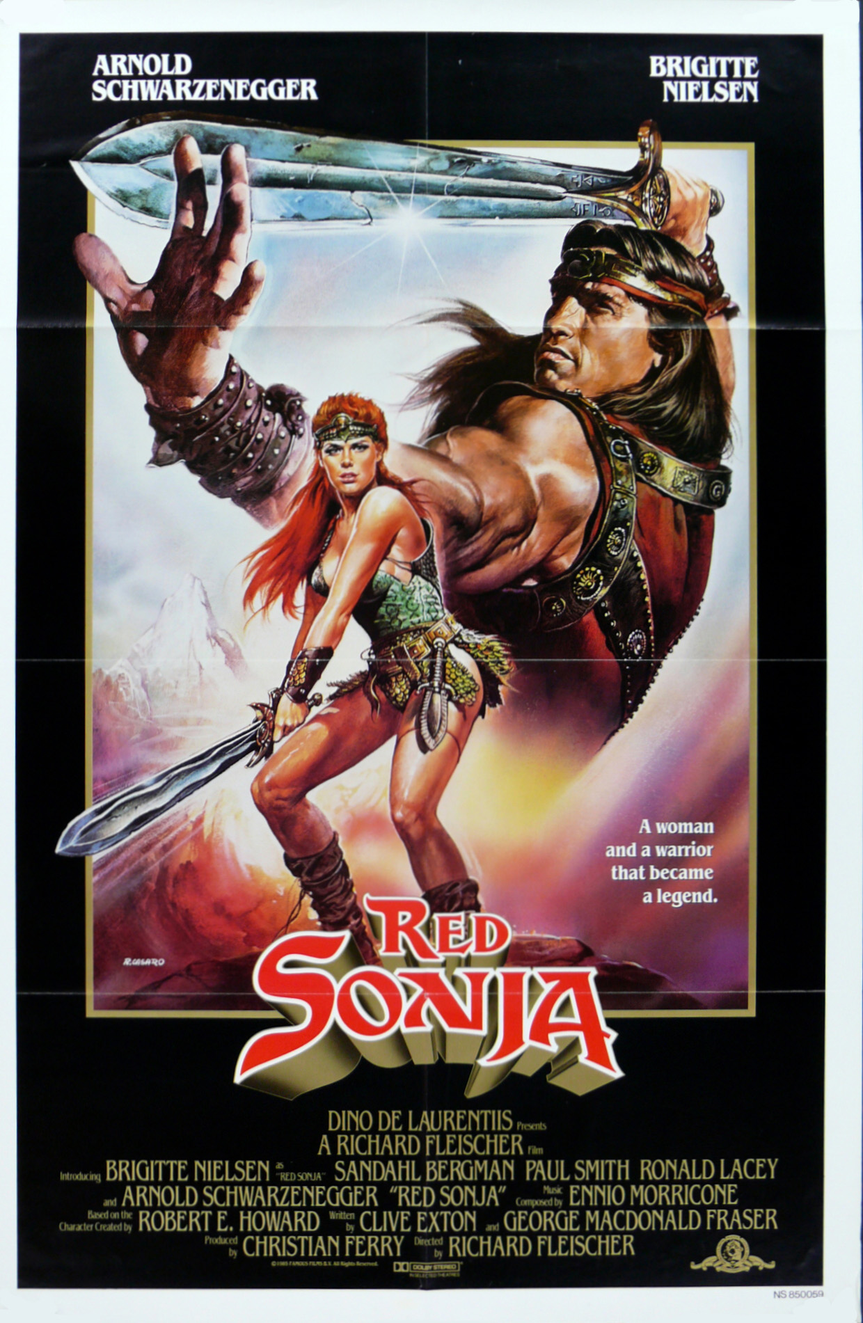 Red Sonja (1985) ซอนย่า ราชินีแดนเถื่อน Arnold Schwarzenegger