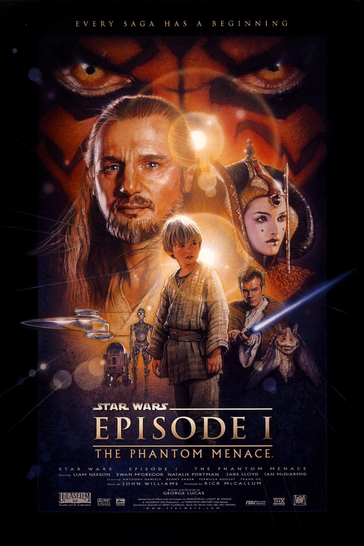 Star Wars Episode I (1999) สตาร์วอร์ส ภาค 1 ภัยซ่อนเร้น Ewan McGregor