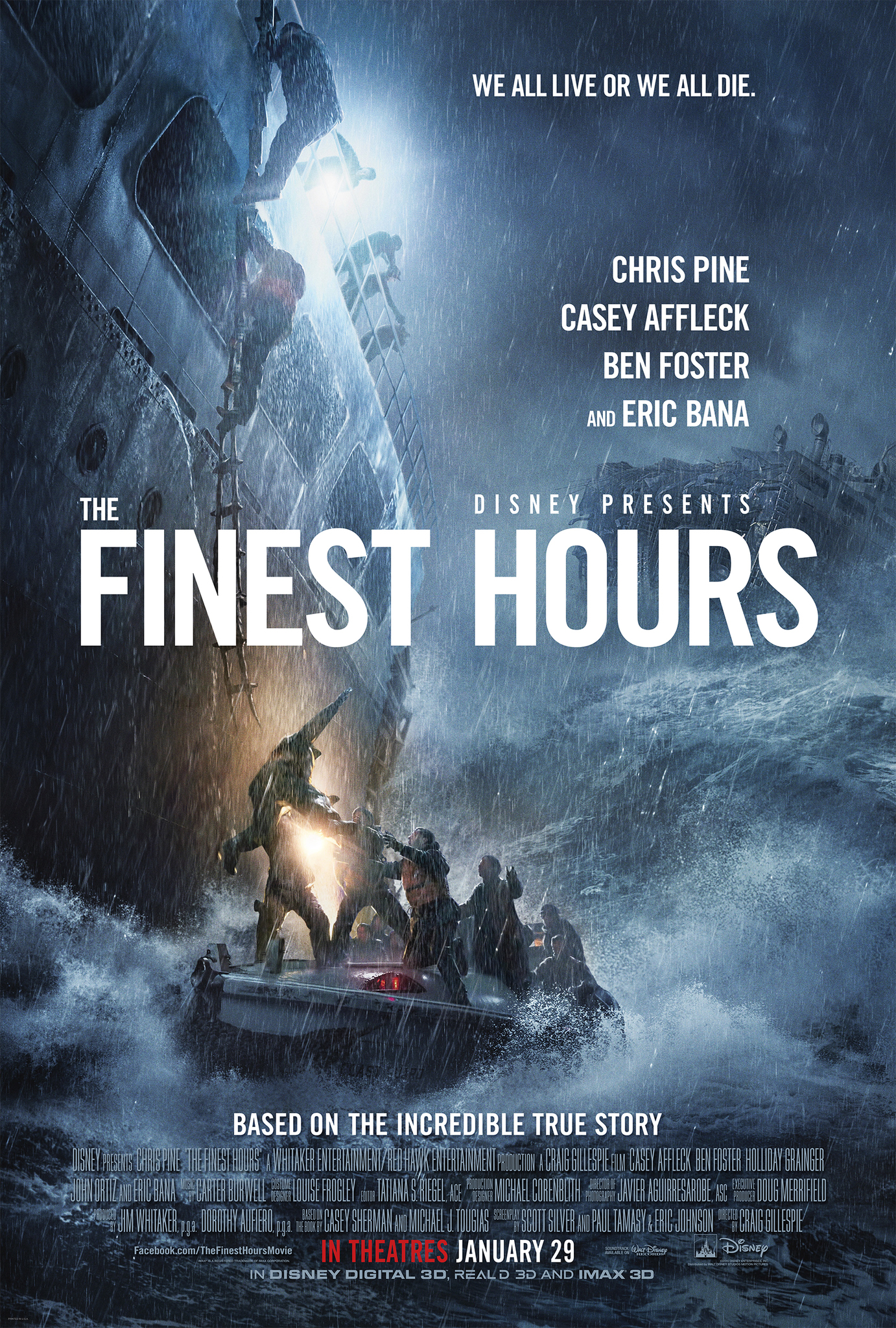 The Finest Hours (2016) ชั่วโมงระทึกฝ่าวิกฤตทะเลเดือด Chris Pine