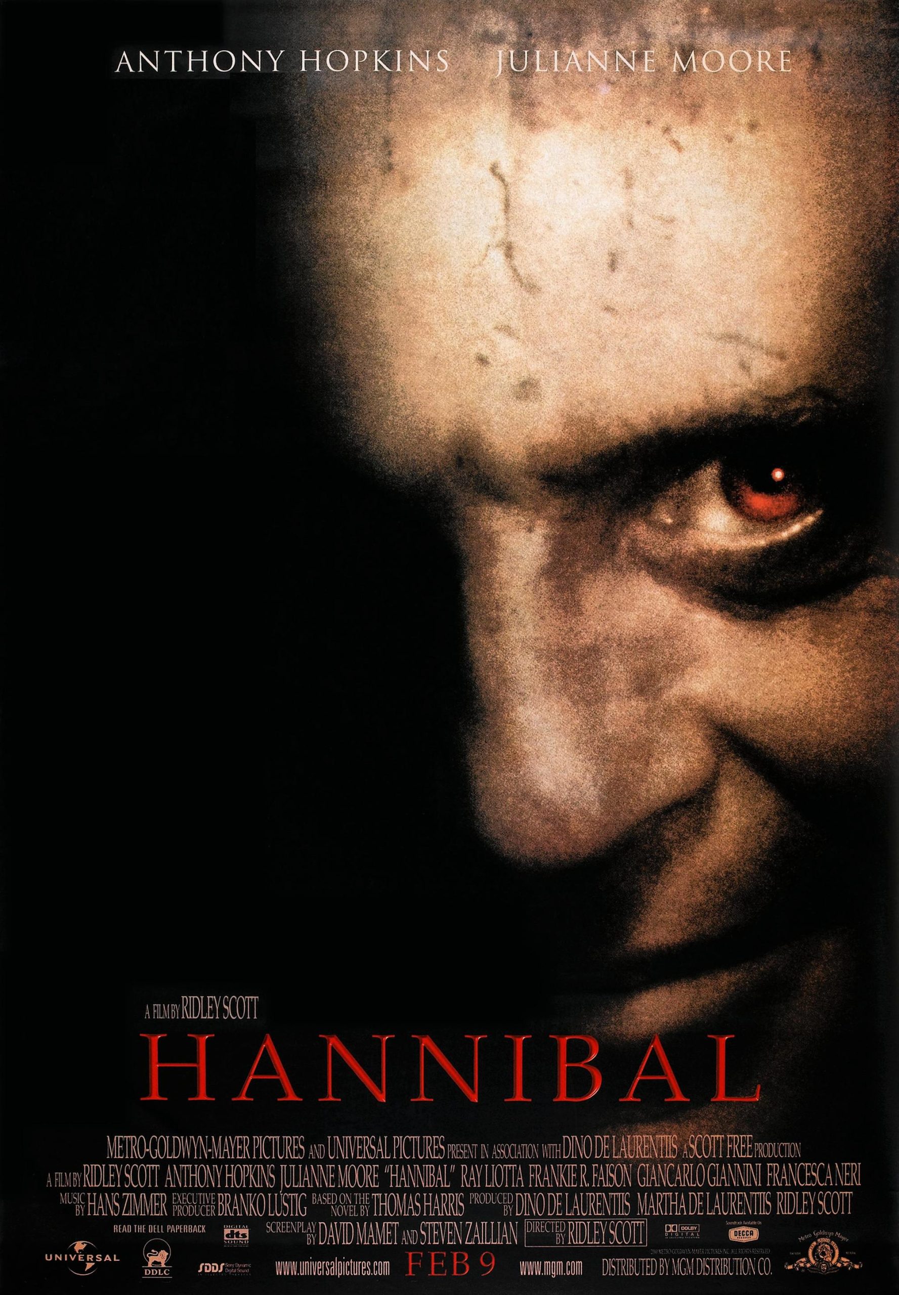 Hannibal (2001) ฮันนิบาล อำมหิตลั่นโลก Anthony Hopkins