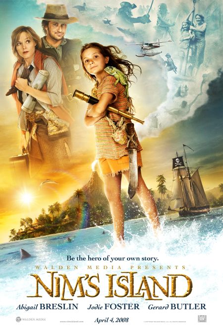 Nim’s Island (2008) ฮีโร่แฝงร่างสุดขอบโลก Jodie Foster