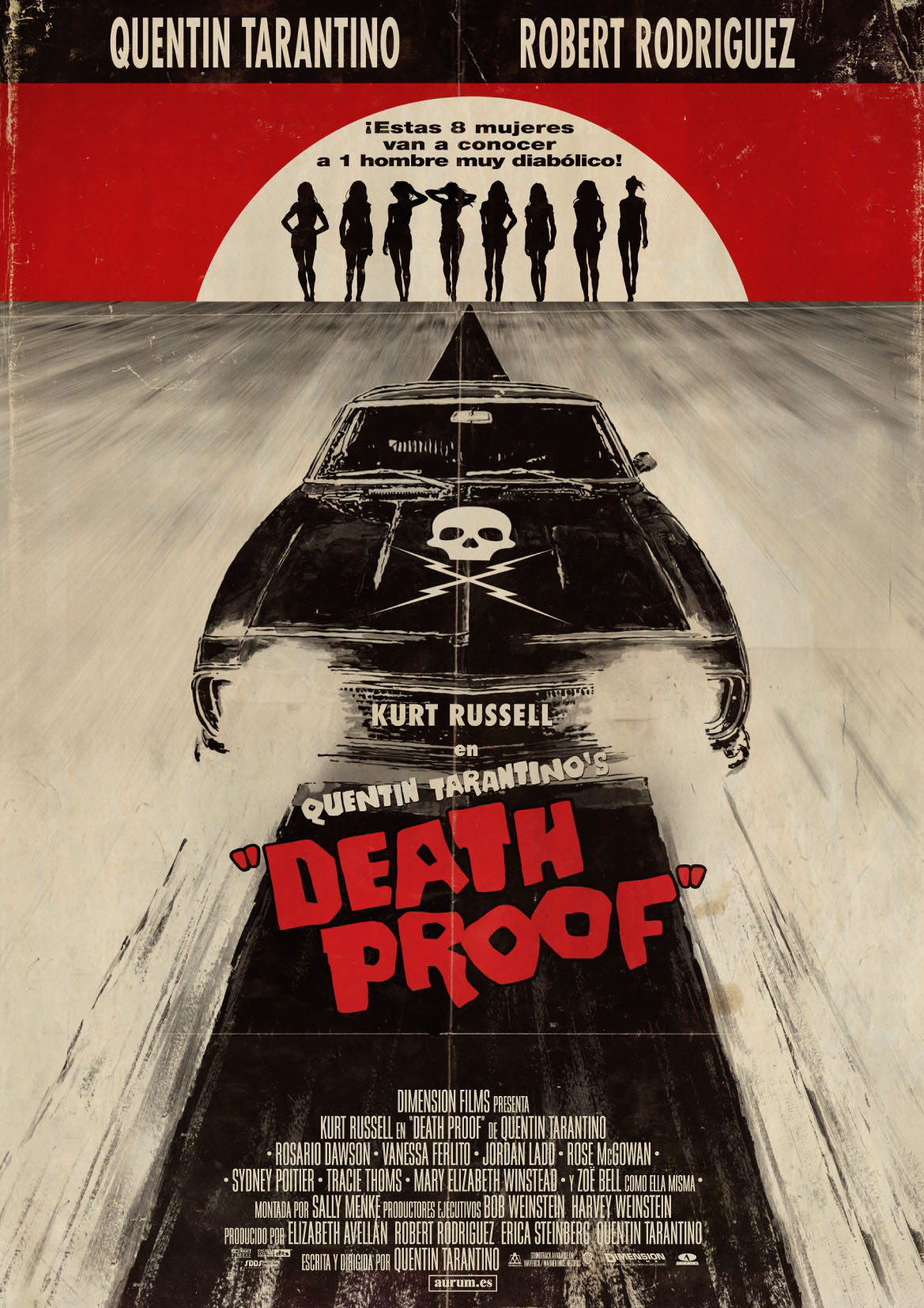Death Proof (2007) โชเฟอร์บากพญายม Kurt Russell