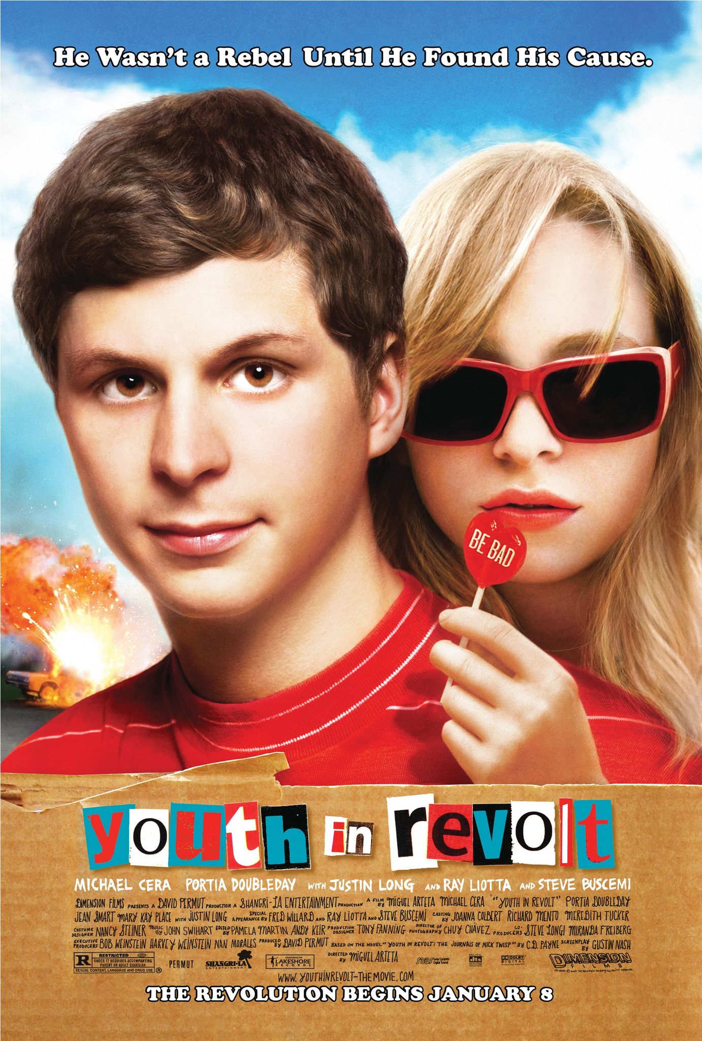 Youth in Revolt (2009) จะรักดีมั๊ยหนอ พ่อหนุ่มสองหน้า Michael Cera