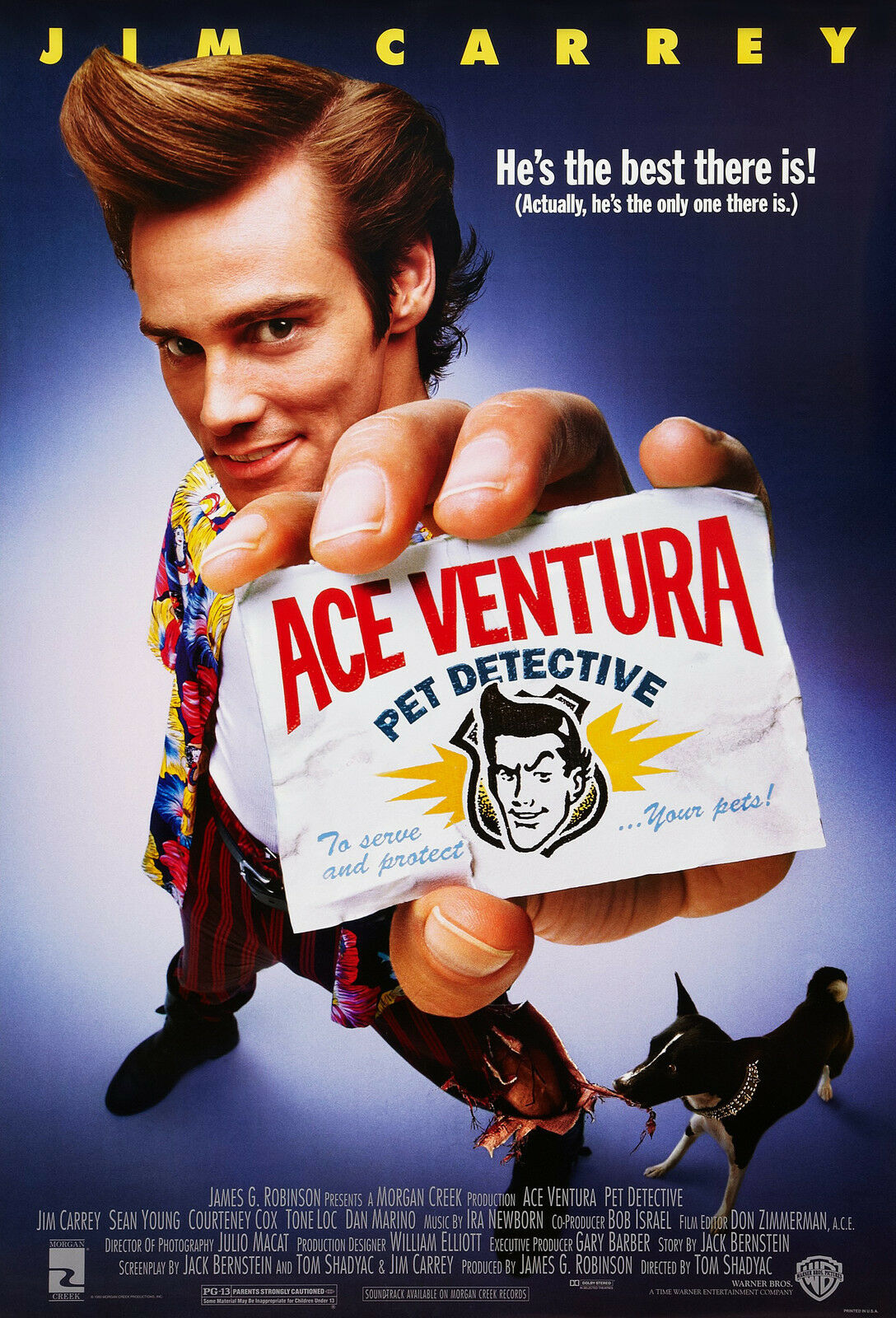 Ace Ventura Pet Detective (1994) นักสืบซูปเปอร์เก๊ก 1 Jim Carrey