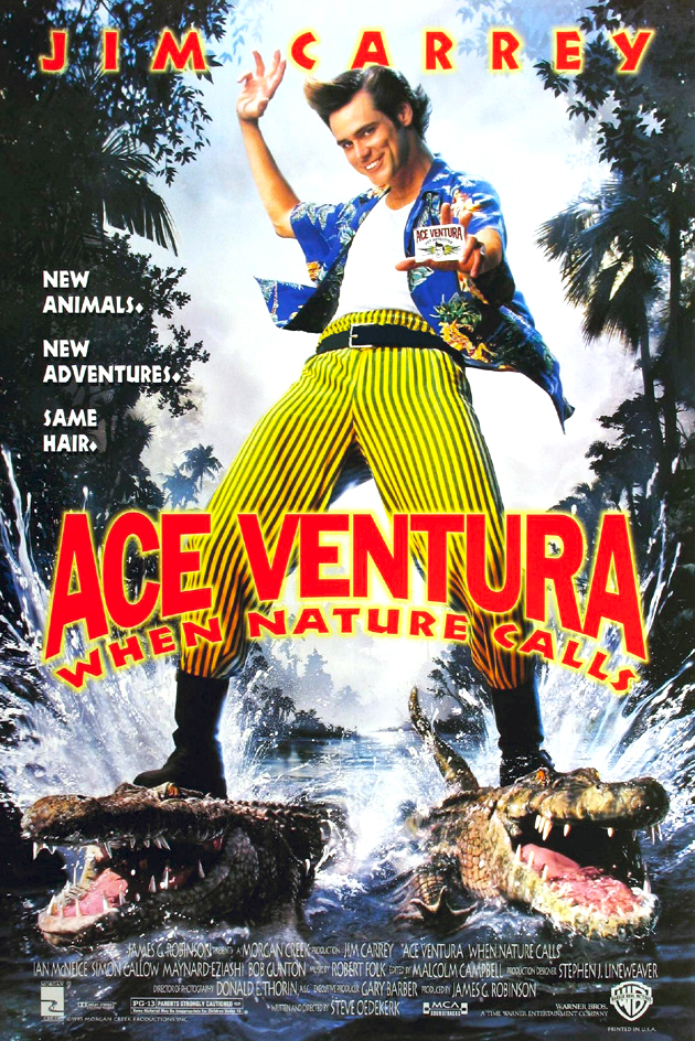 Ace Ventura When Nature Calls (1995) นักสืบซูปเปอร์เก๊ก 2 Jim Carrey