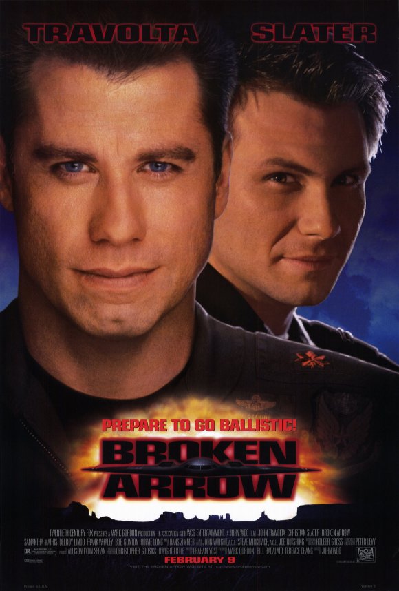 Broken Arrow (1996) คู่มหากาฬ หั่นนรก John Travolta