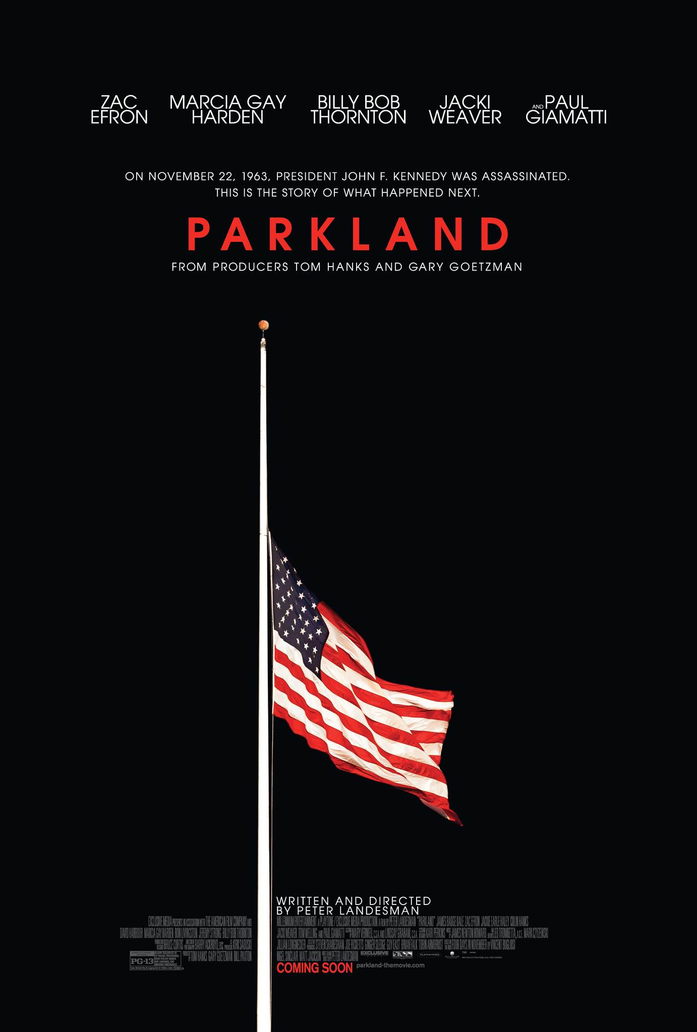 Parkland (2013) ล้วงปมสังหาร จอห์น เอฟ เคนเนดี้ Zac Efron
