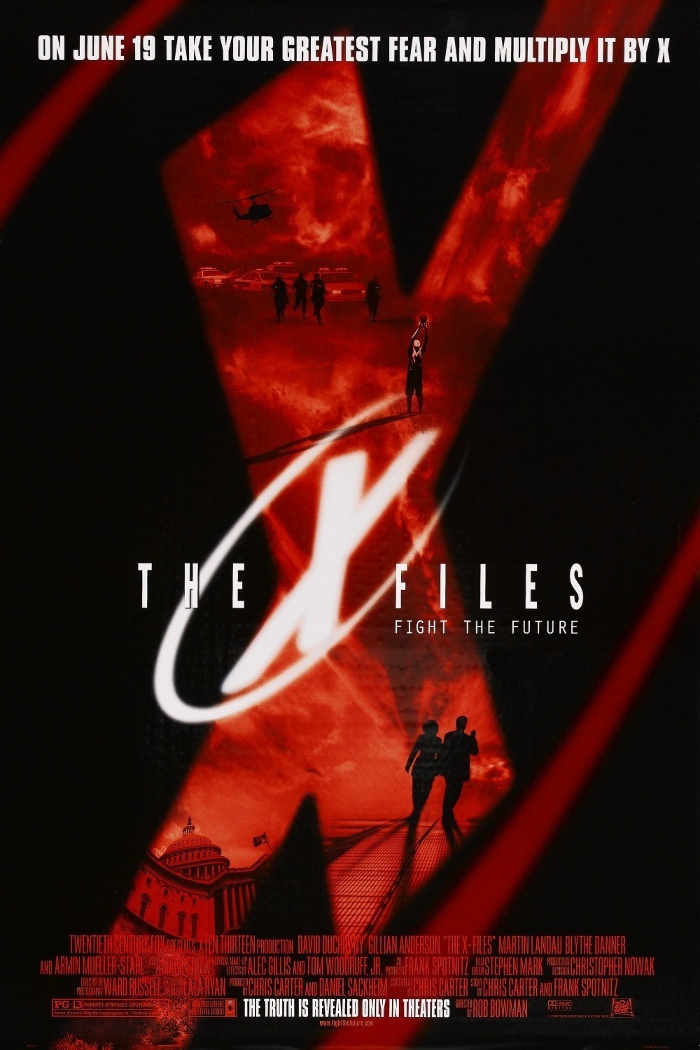 The X-Files Fight the Future (1998) ดิเอ็กซ์ไฟล์ ฝ่าวิกฤตสู้กับอนาคต David Duchovny