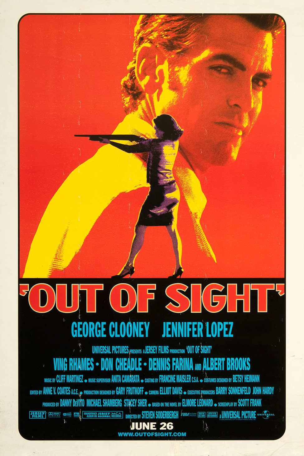 Out of Sight (1998) ปล้นรัก หักด่านเอฟบีไอ George Clooney