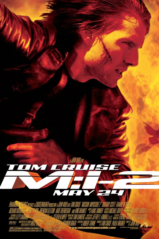 Mission Impossible 2 (2000) ผ่าปฏิบัติการสะท้านโลก ภาค 2 Tom Cruise