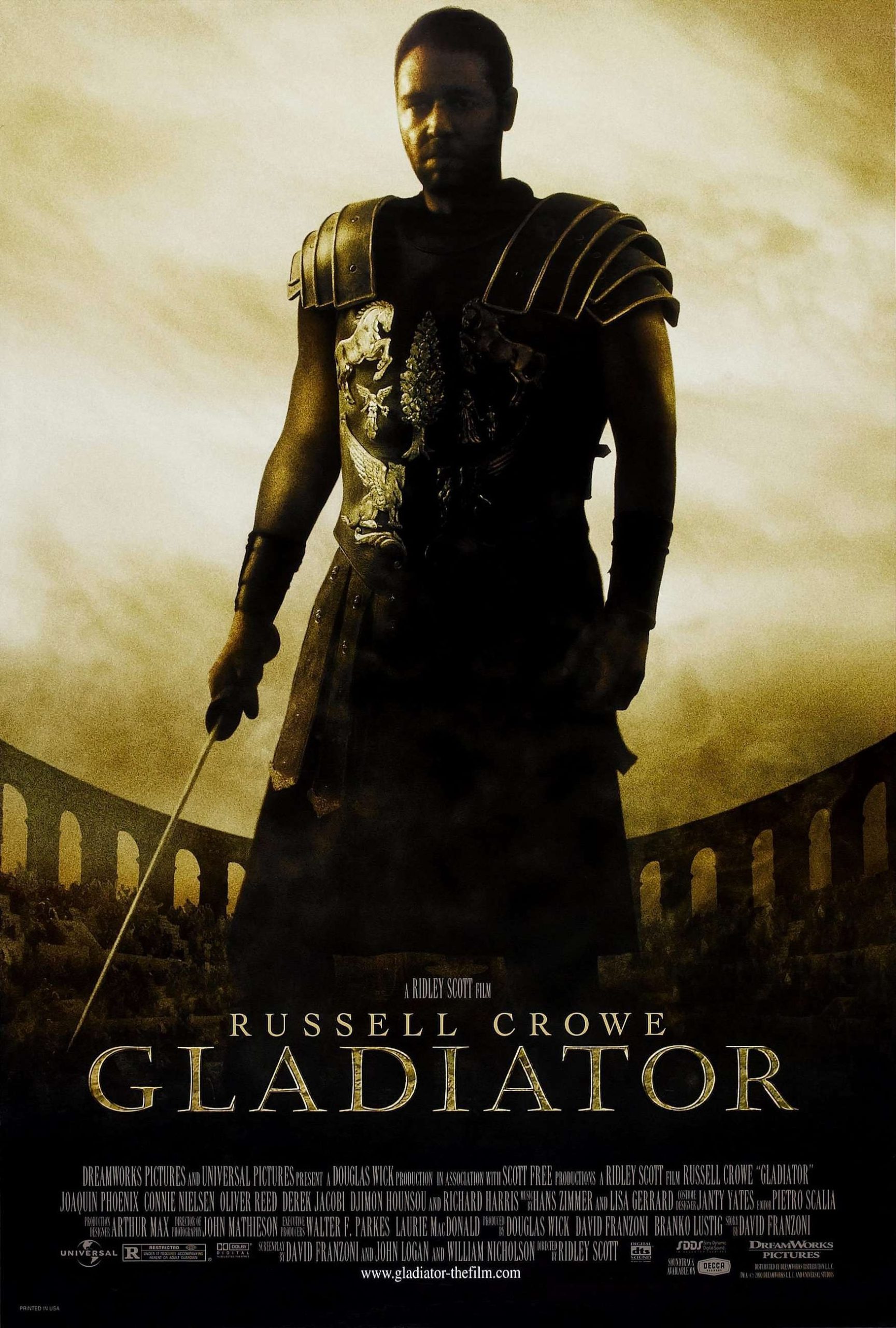 Gladiator (2000) นักรบผู้กล้าผ่าแผ่นดินทรราช Russell Crowe
