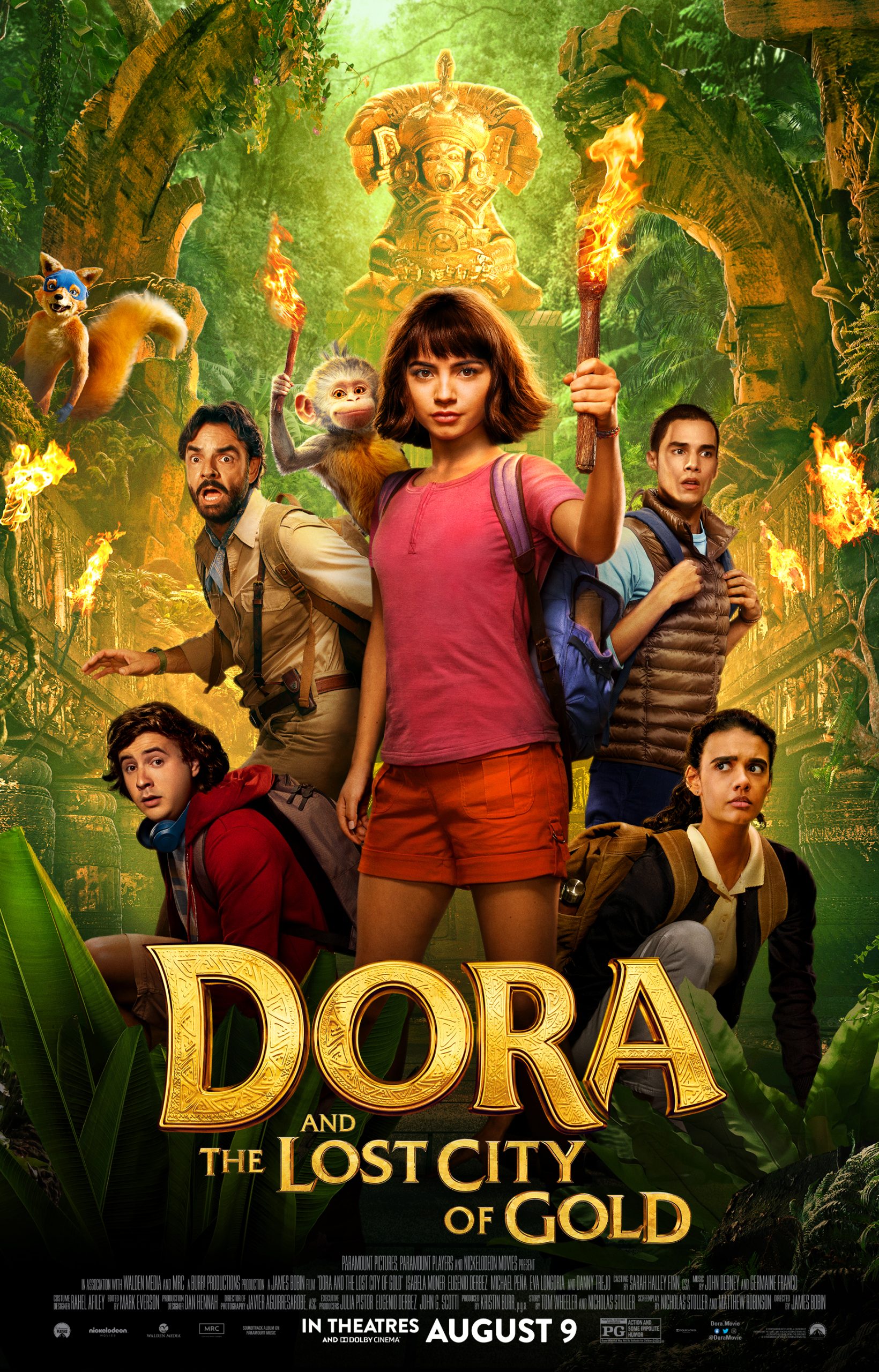 Dora and the Lost City of Gold (2019) ดอร่า​และเมืองทองคำที่สาบสูญ Isabela Merced