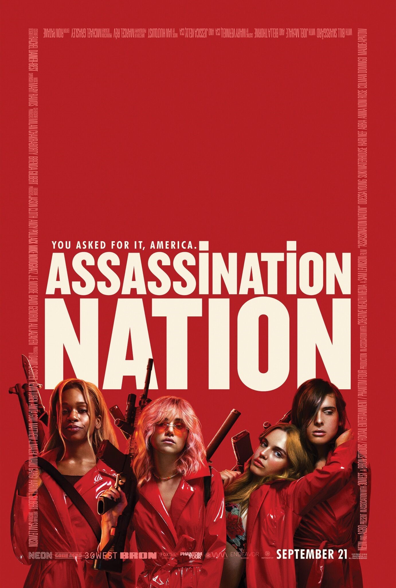 Assassination Nation (2018) แอสแซสซิเนชั่น เนชั่น Odessa Young