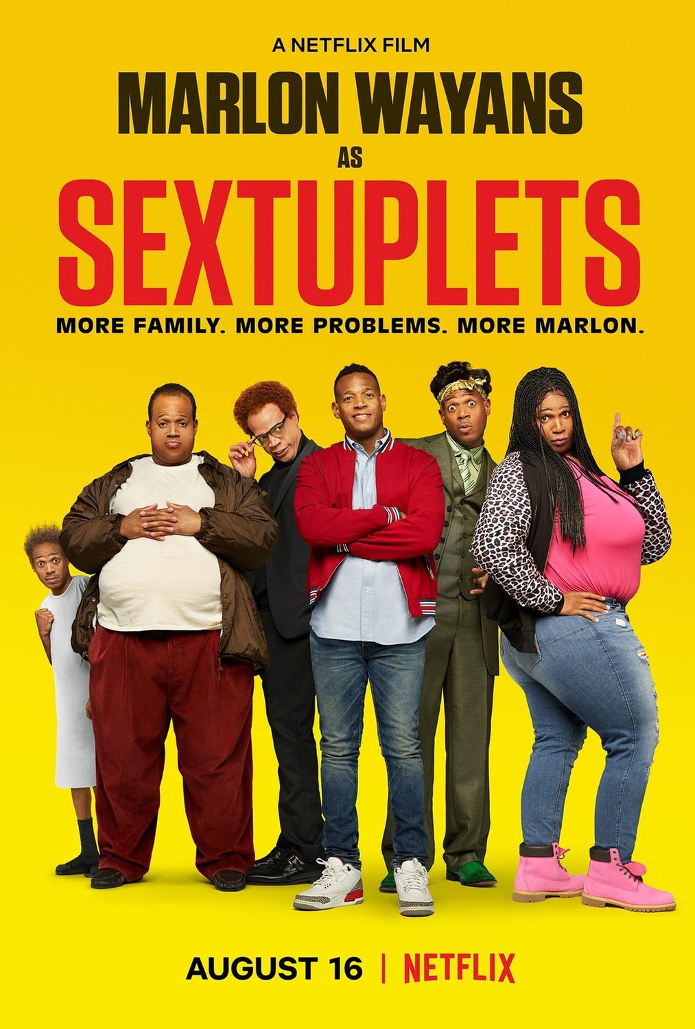 Sextuplets (2019) แฝด 6 ระหกระเหิน Marlon Wayans