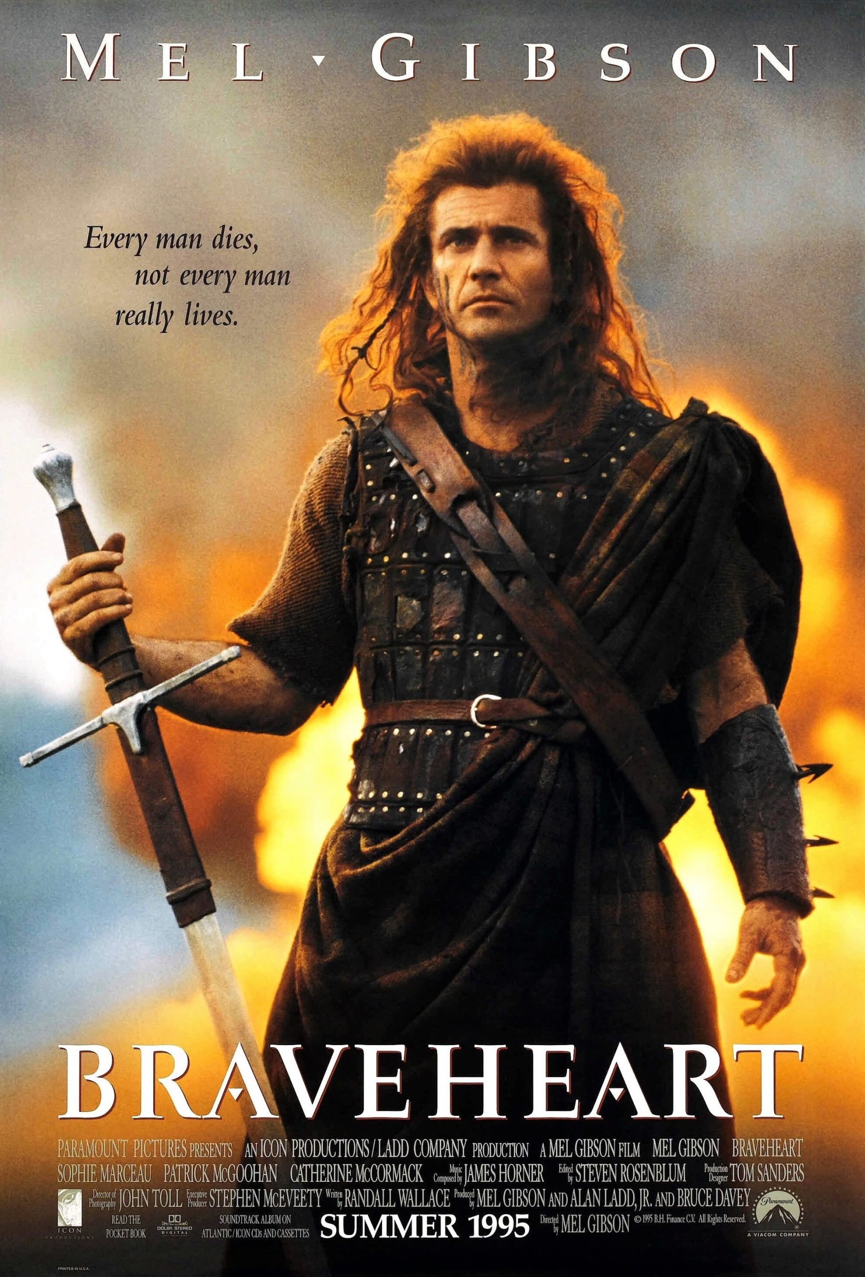 Braveheart (1995) วีรบุรุษหัวใจมหากาฬ Mel Gibson