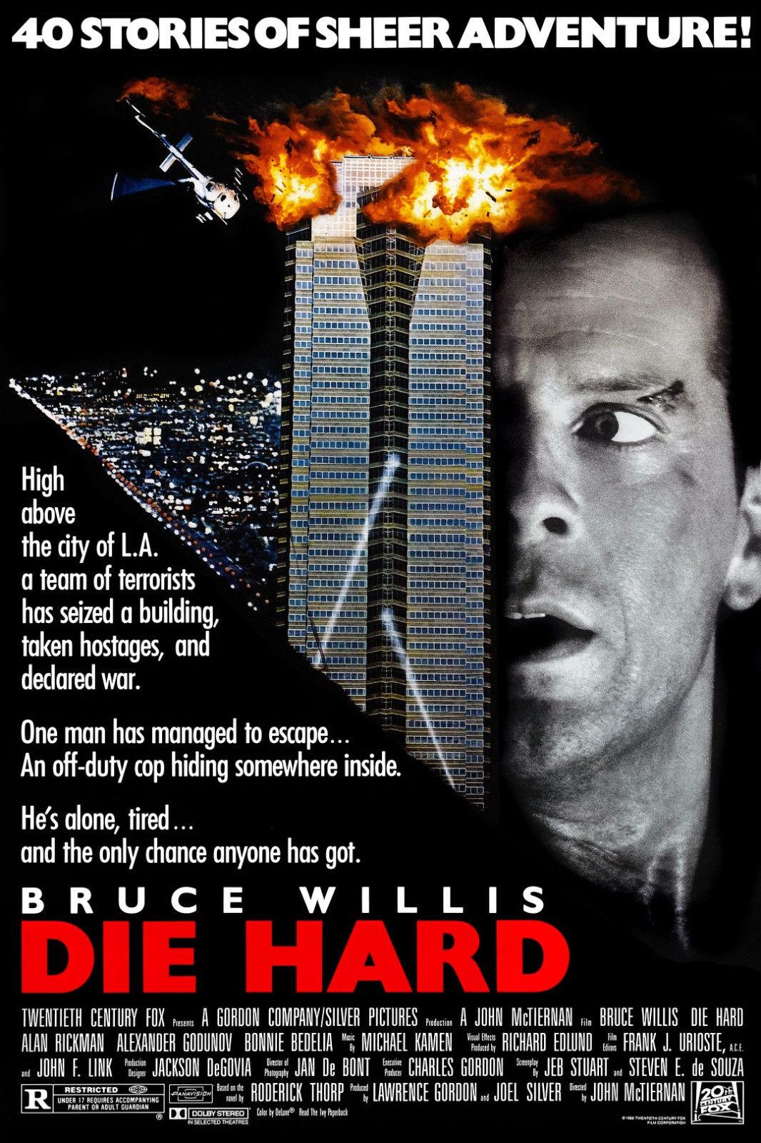 Die Hard 1 (1988) ดาย ฮาร์ด 1 นรกระฟ้า Bruce Willis