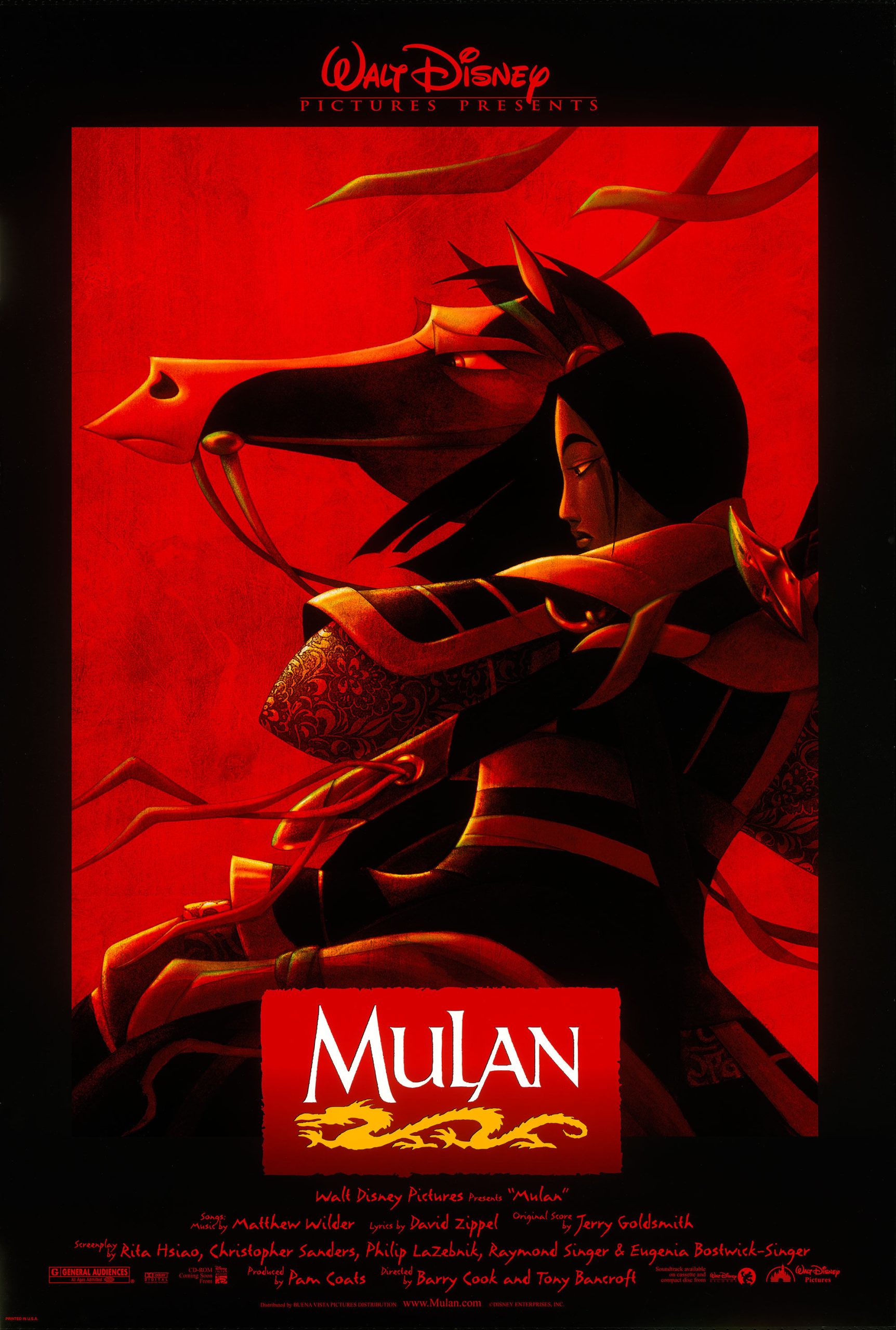 Mulan (1998) มู่หลาน Ming-Na Wen