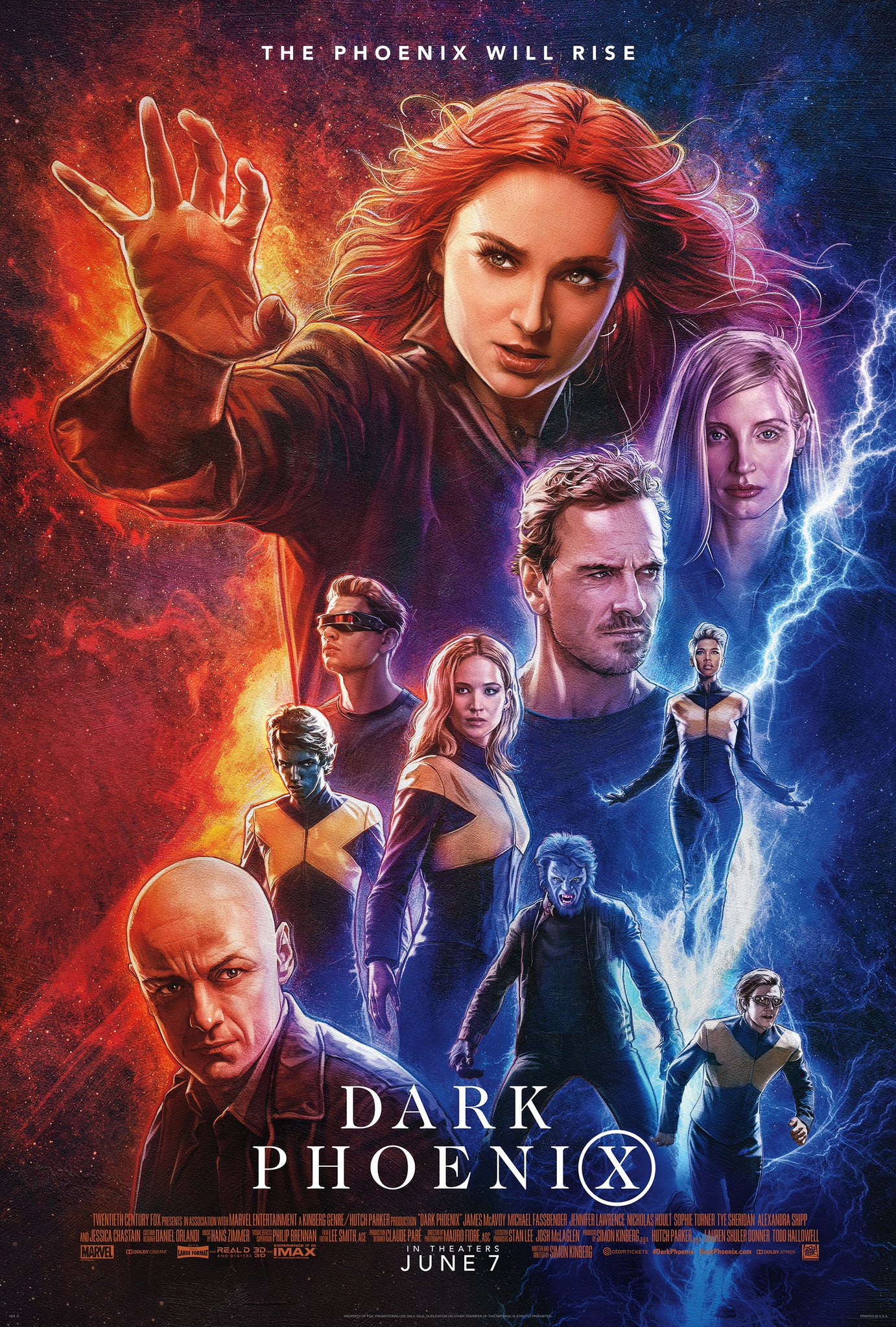 X-Men Dark Phoenix (2019) เอ็ก-เม็น ดาร์ก ฟีนิกซ์ James McAvoy