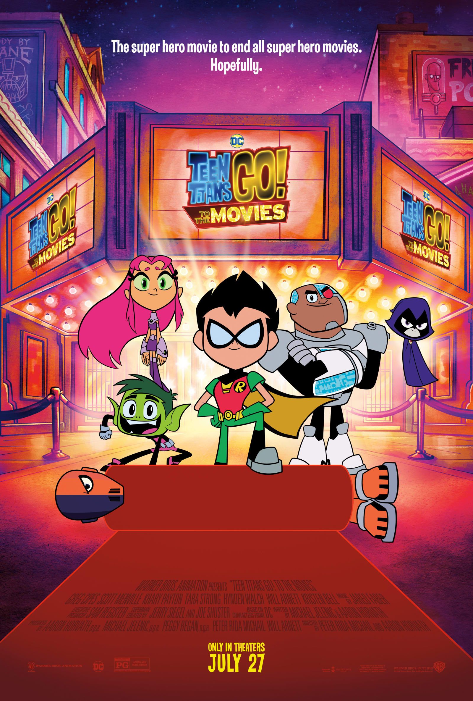 Teen Titans Go! To the Movies (2018) ฮีโร่วัยเกรียน Greg Cipes
