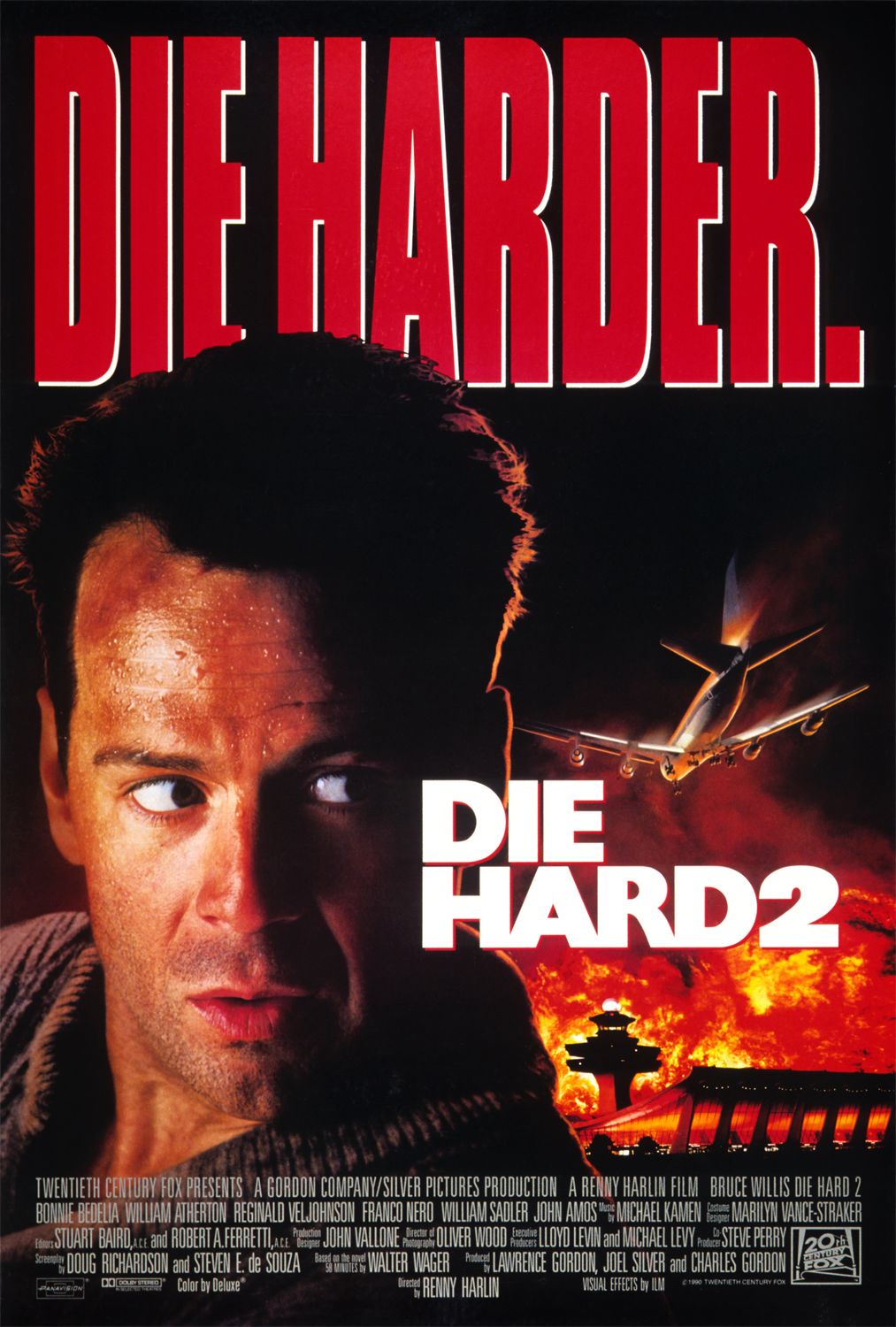 Die Hard 2 (1990) ดาย ฮาร์ด 2 อึดเต็มพิกัด Bruce Willis