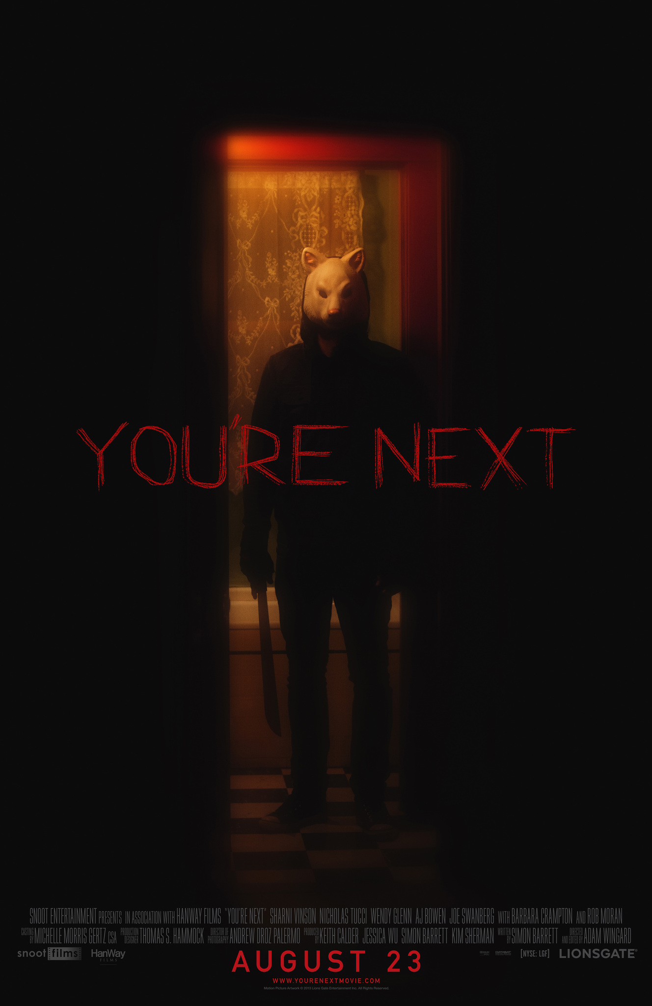You’re Next (2011) คืนหอน คนโหด Sharni Vinson