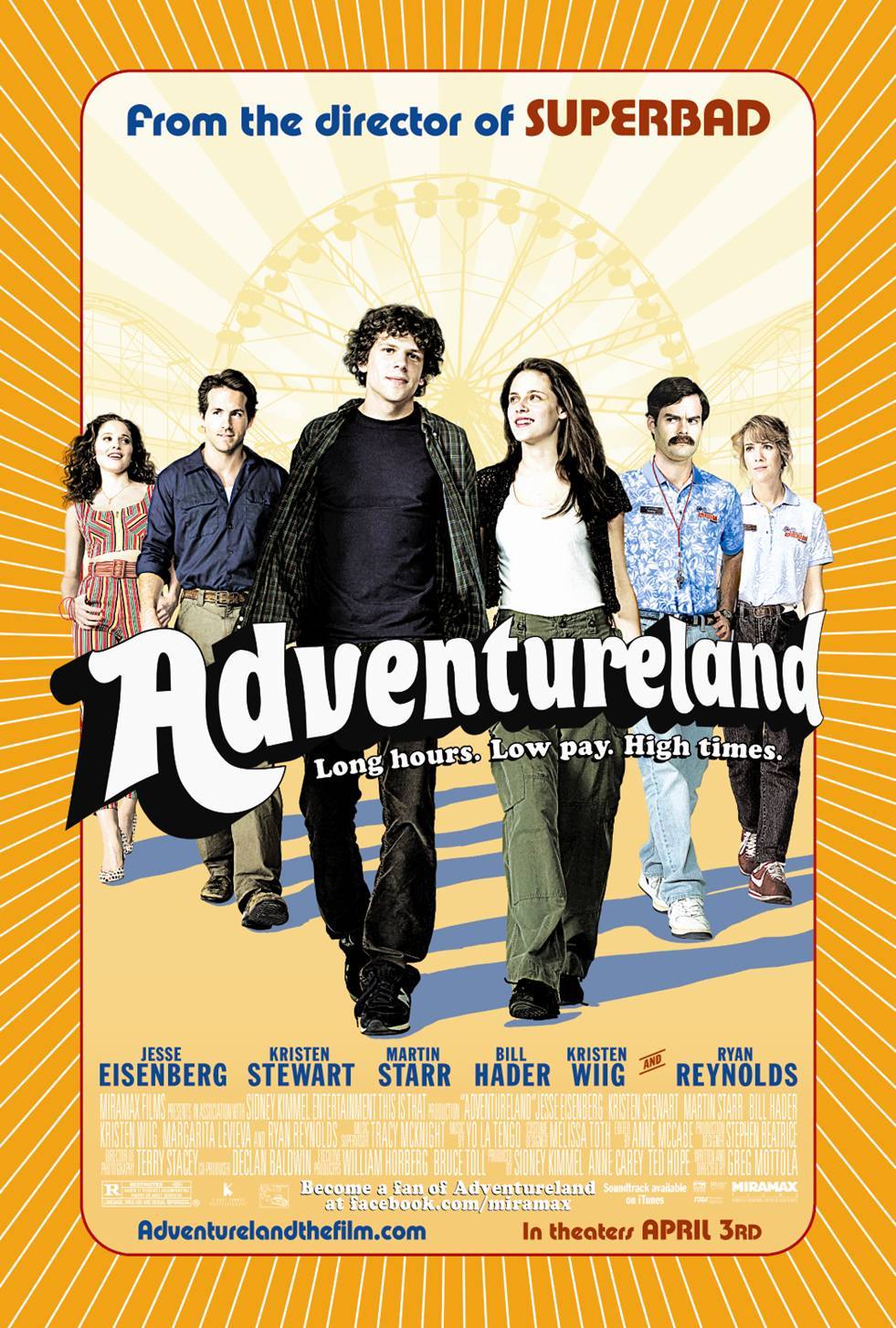 Adventureland (2009) แอดเวนเจอร์แลนด์ ซัมเมอร์นั้นวันรักแรก Jesse Eisenberg