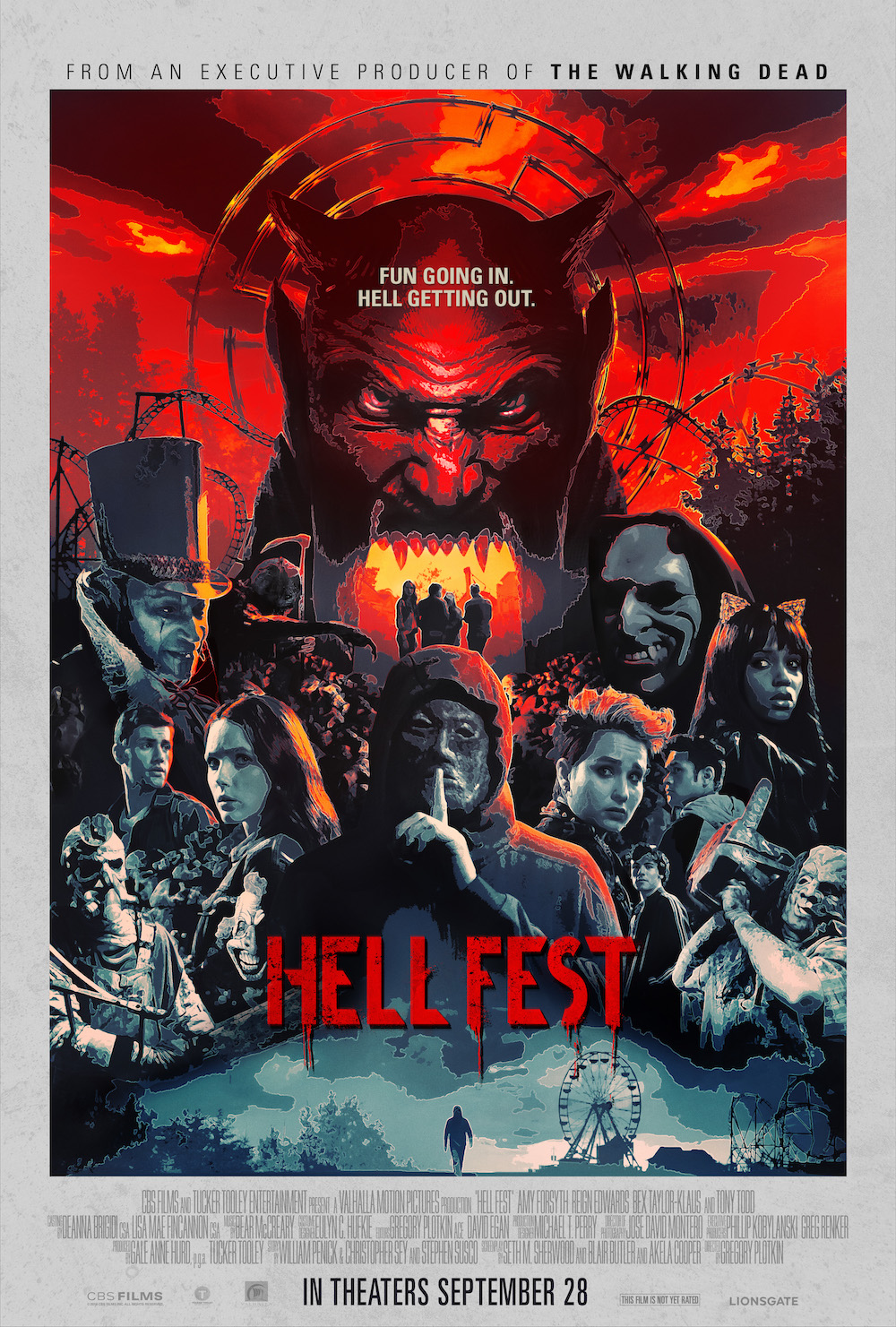 Hell Fest (2018) สวนสนุกนรก Cynthea Mercado