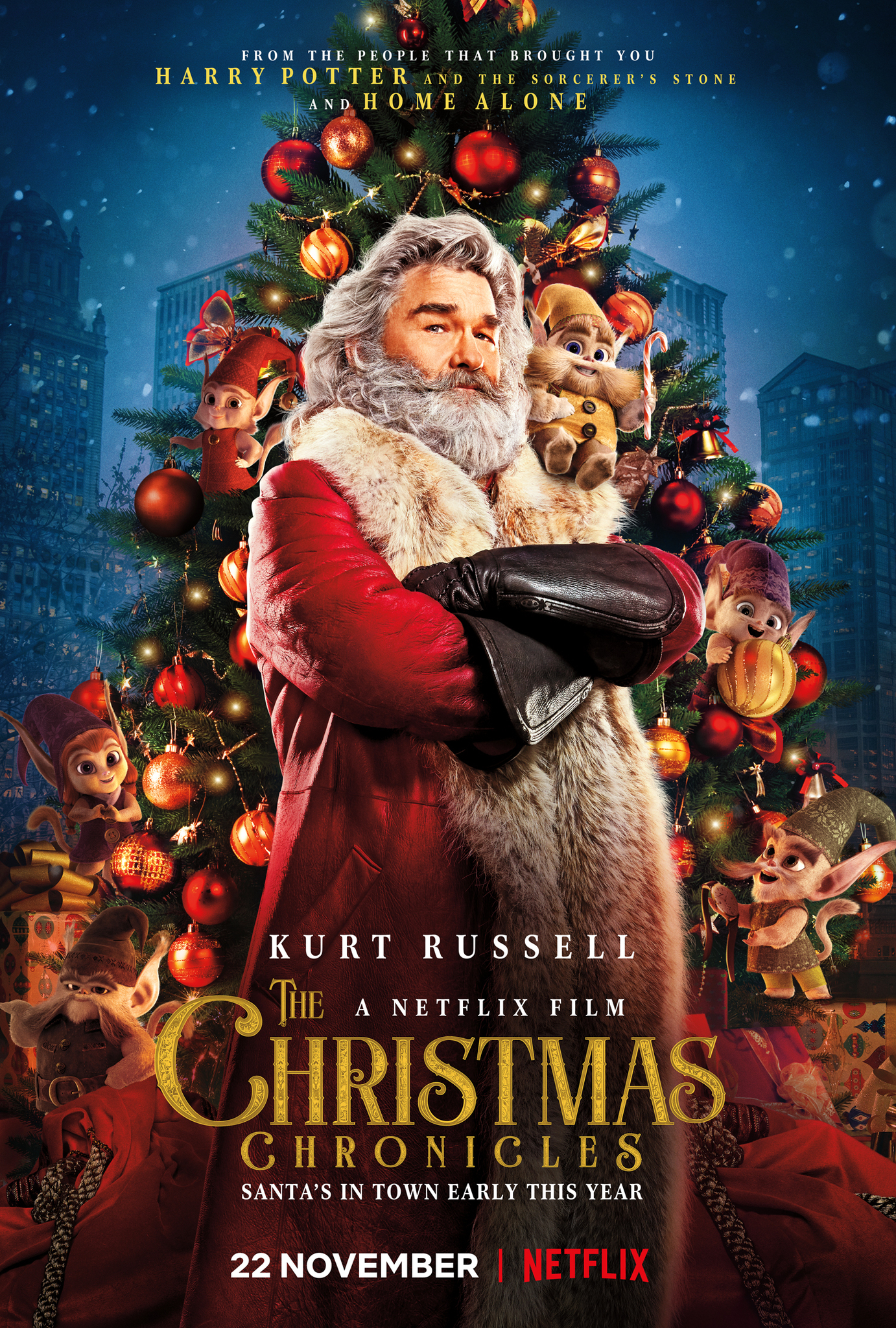 The Christmas Chronicles (2018) ผจญภัยพิทักษ์คริสต์มาส Kurt Russell
