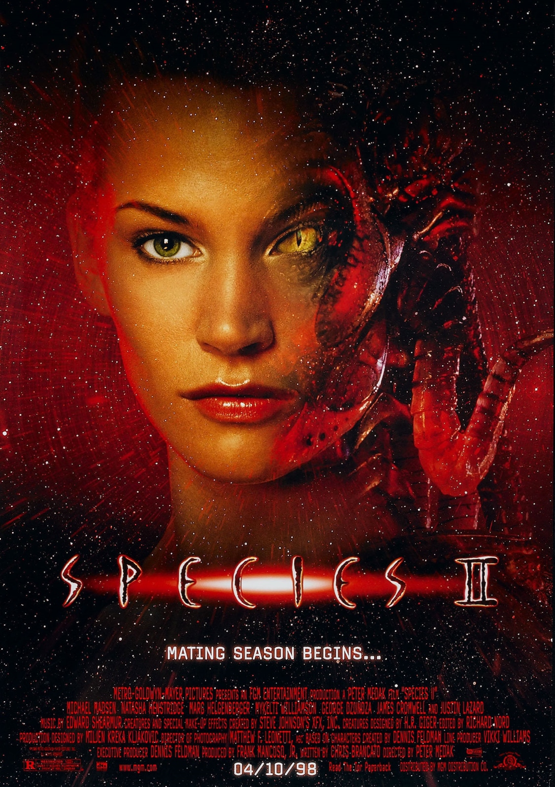 Species 2 (1998) สาบพันธุ์มฤตยู แพร่พันธุ์นรก 2 Natasha Henstridge