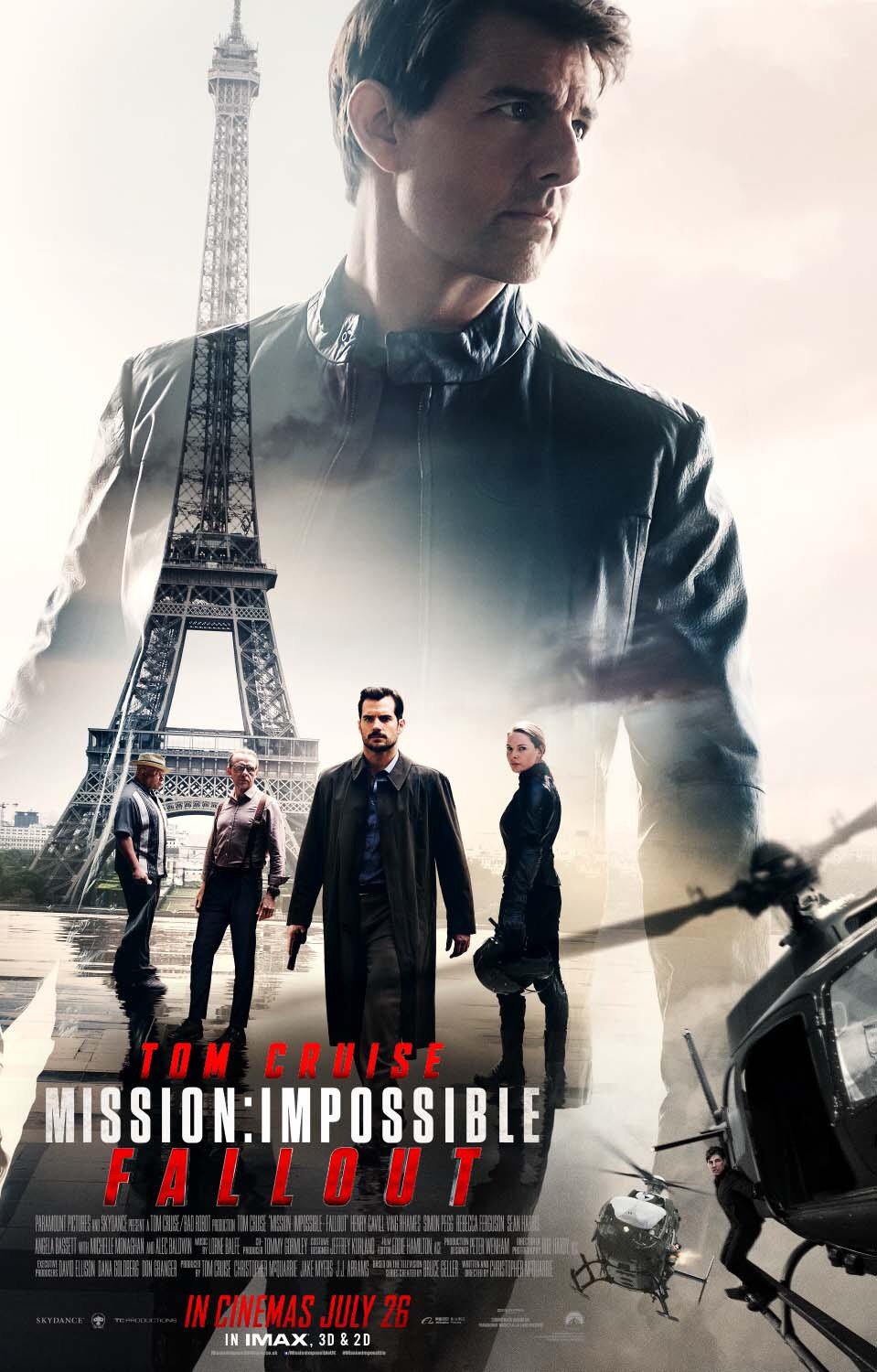 Mission Impossible 6 (2018) มิชชั่น อิมพอสซิเบิ้ล 6 ฟอลล์เอาท์ Tom Cruise