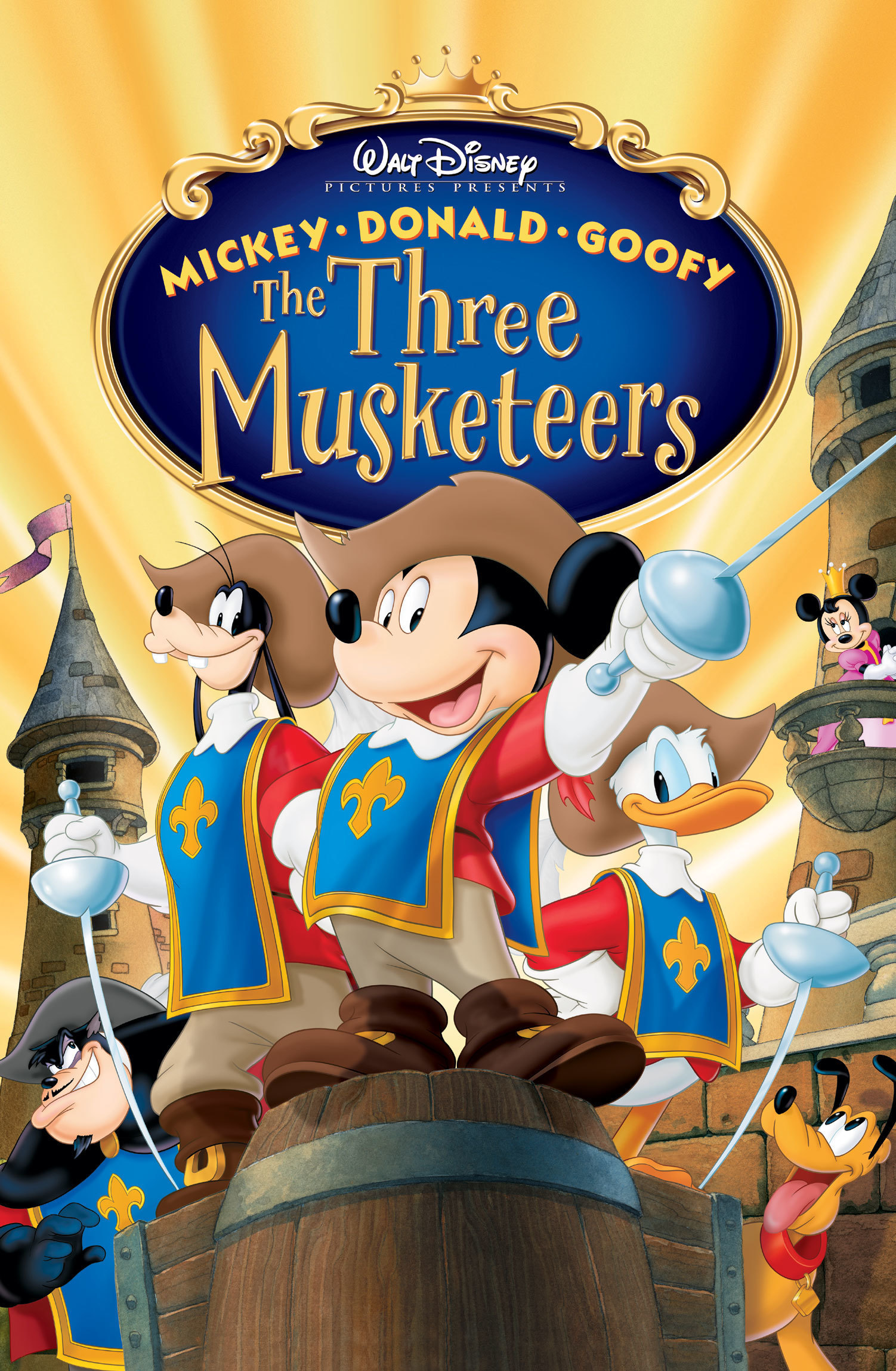 Mickey Donald Goofy The Three Musketeers (2004) มิกกี้เมาส์ 3 ทหารเสือ Wayne Allwine
