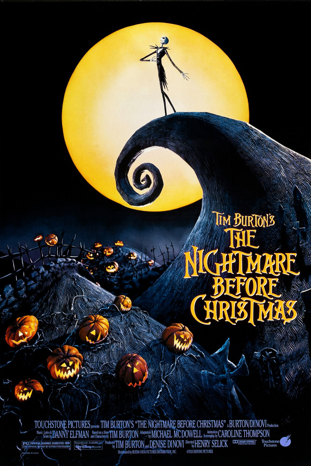 The Nightmare Before Christmas (1993) ฝันร้าย ฝันอัศจรรย์ ก่อนวันคริสต์มาส Danny Elfman