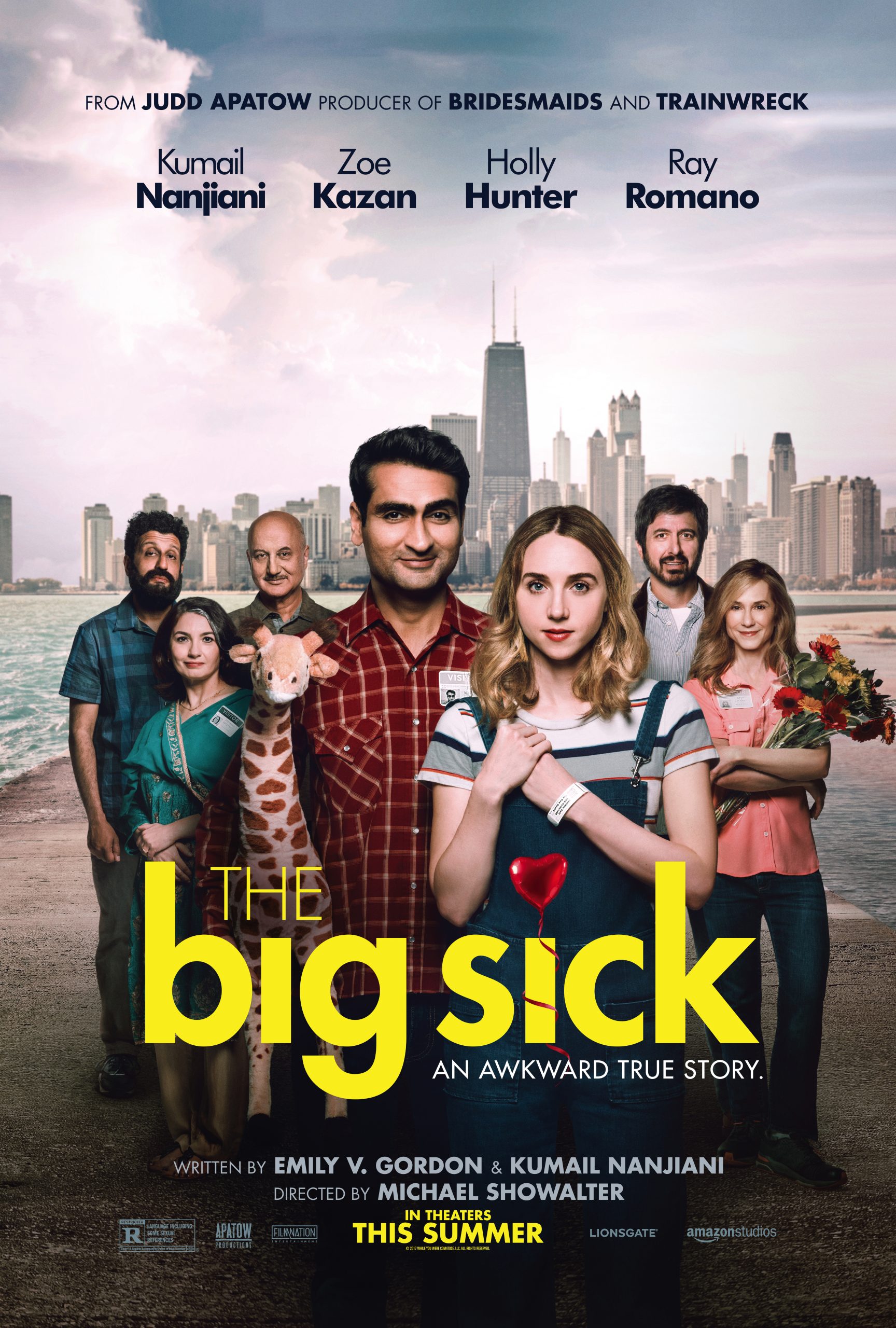 The Big Sick (2017) รักมันป่วย (ซวยแล้วเราเข้ากันไม่ได้) Kumail Nanjiani