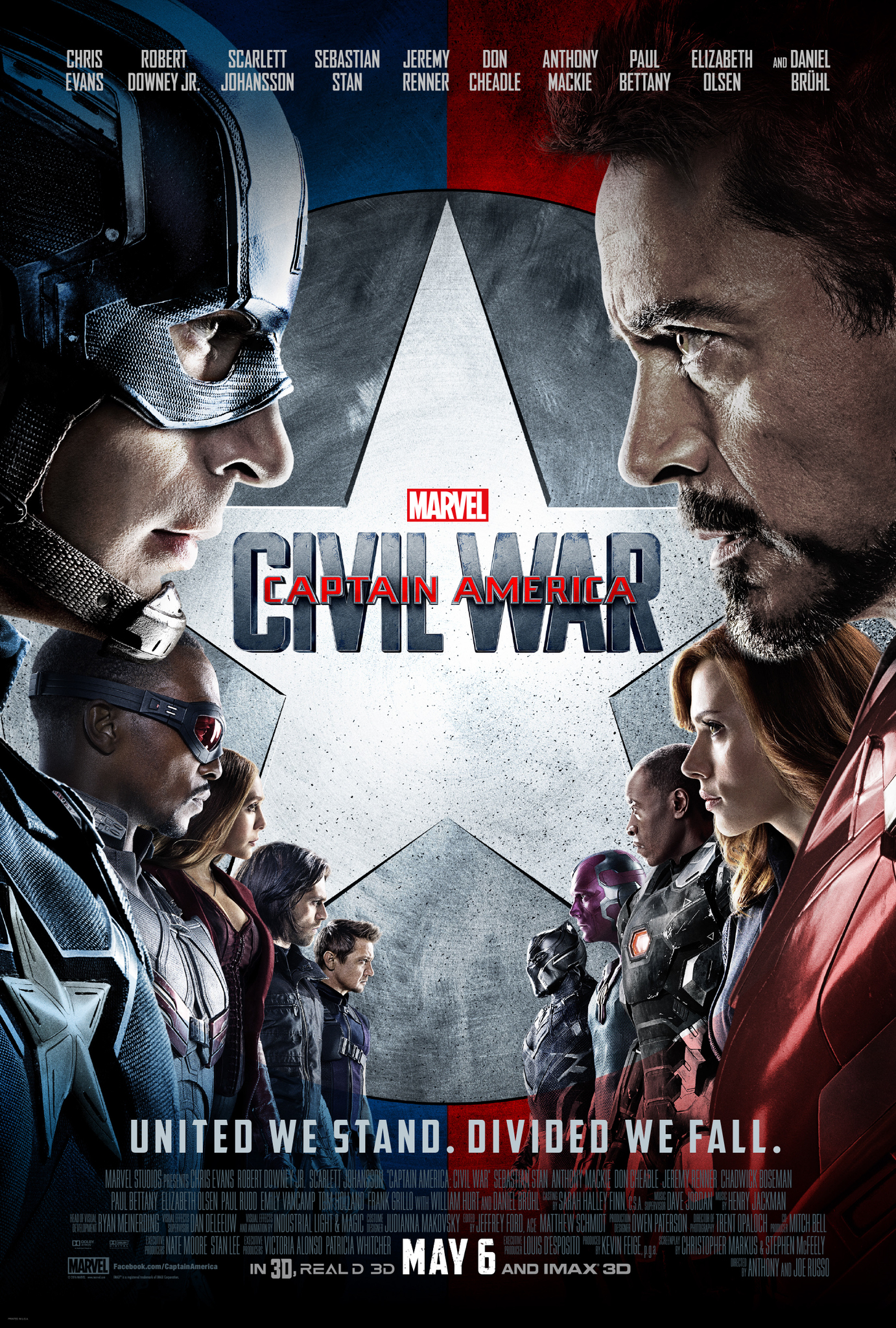 Captain America 3 Civil War (2016) กัปตัน อเมริกา 3 ศึกฮีโร่ระห่ำโลก Chris Evans