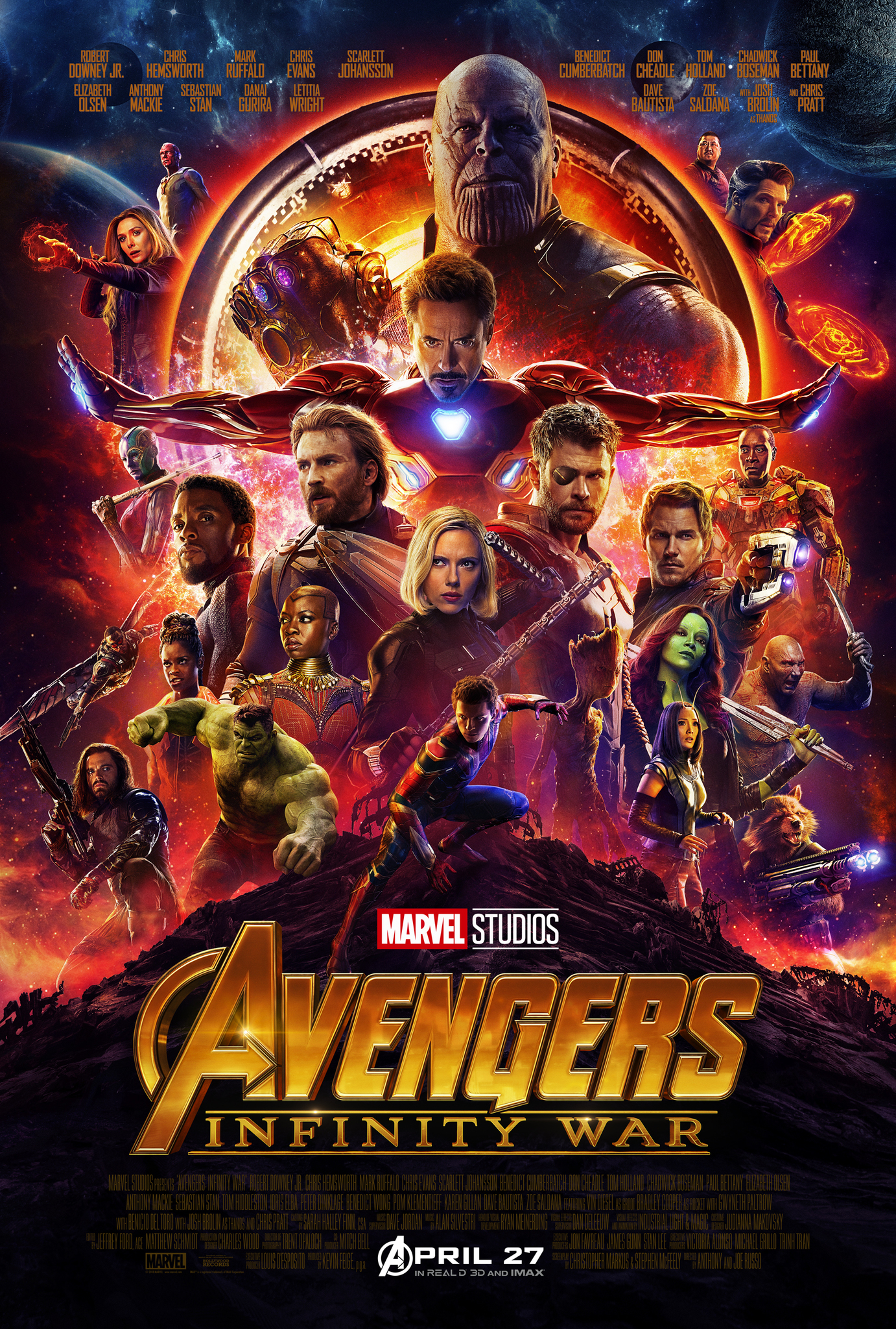 Avengers: Infinity War (2018) อเวนเจอร์ส อินฟินิตีวอร์ มหาสงครามอัญมณีล้างจักรวาล Robert Downey Jr.