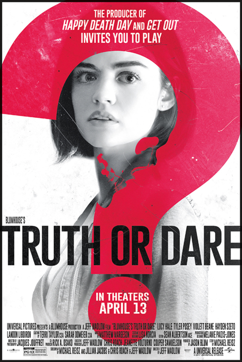 Truth or Dare (2018) จริงหรือกล้า…เกมสยองท้าตาย Lucy Hale
