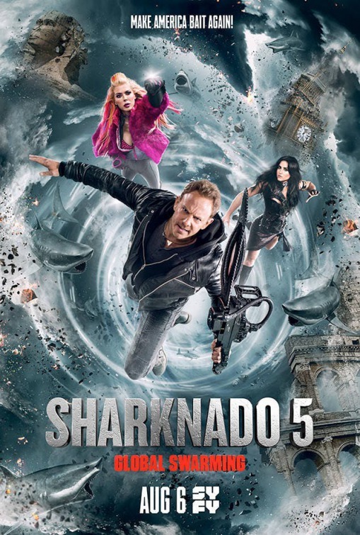 Sharknado 5 Global Swarming (2017) ฝูงฉลามนอร์นาโด 5 (SoundTrack ซับไทย) Ian Ziering