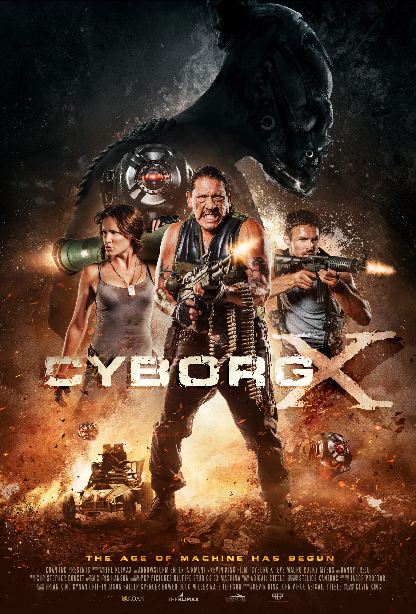 Cyborg x (2016) ไซบอร์ก x สงครามถล่มทัพจักรกล Eve Mauro