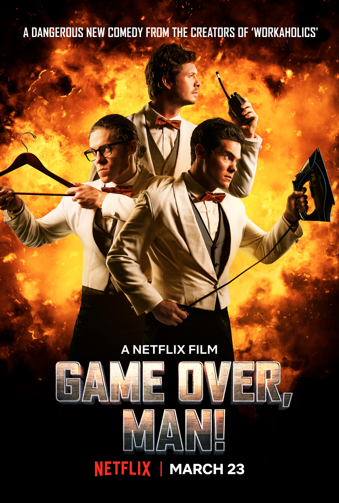 Game Over, Man (2018) เกมโอเวอร์ แมน Adam Devine