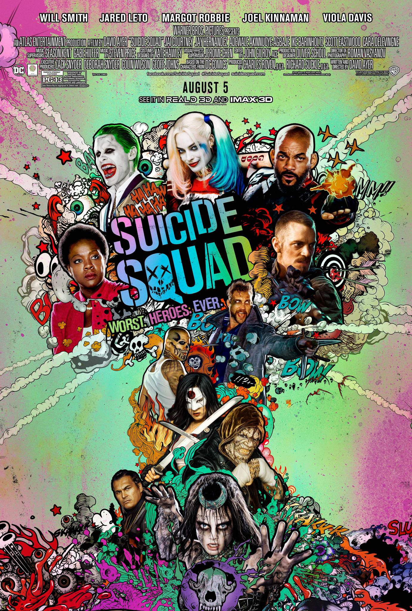 Suicide Squad (2016) ทีมพลีชีพมหาวายร้าย Will Smith