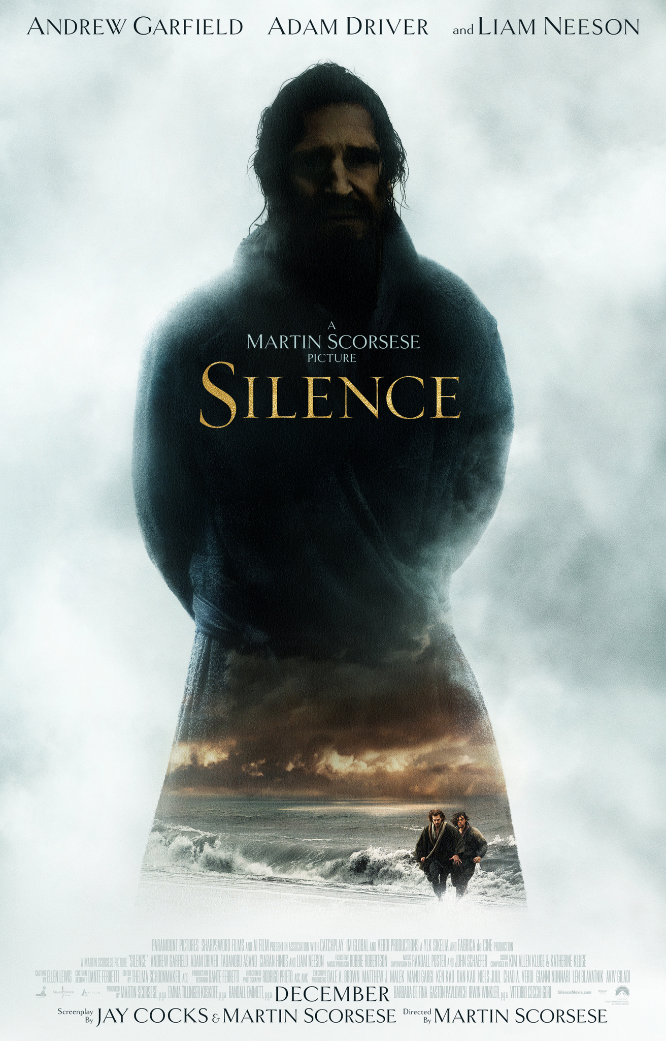Silence (2016) ศรัทธาไม่เงียบ Andrew Garfield