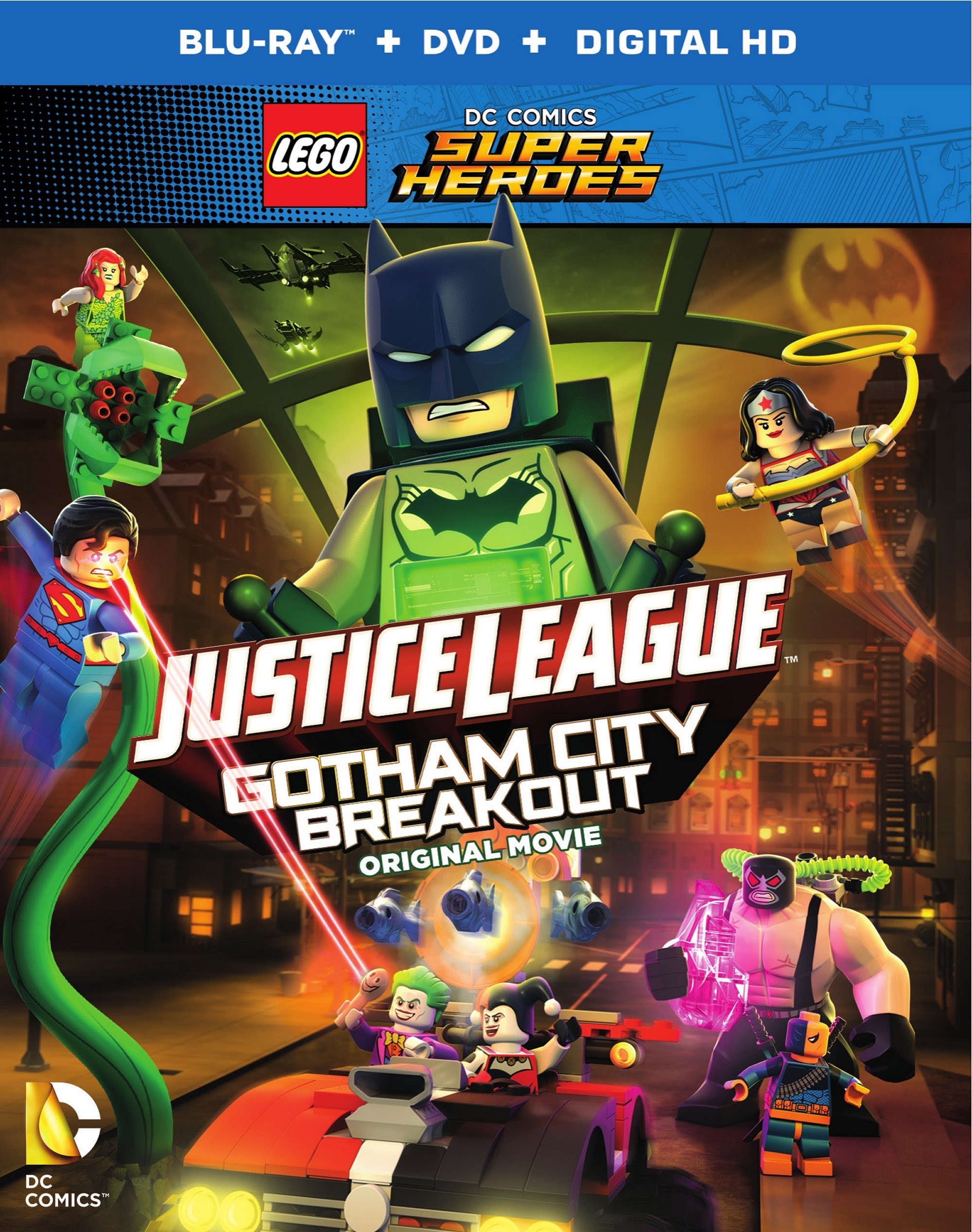 Lego Justice League Gotham City Breakout (2016) เลโก้ จัสติซ ลีก สงครามป่วนเมืองก็อตแธม Troy Baker