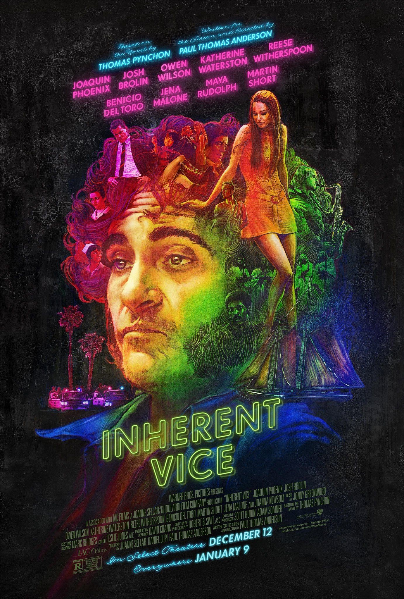 Inherent Vice (2014) ยอดสืบจิตไม่เสื่อม Joaquin Phoenix