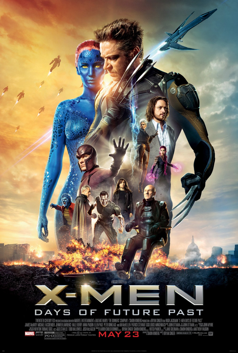 X-Men 7 Days of Future Past (2014) เอ็กซ์-เม็น สงครามวันพิฆาตกู้อนาคต Patrick Stewart