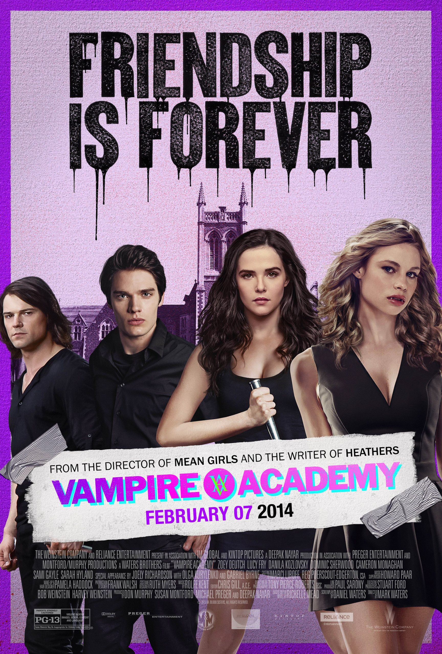 Vampire Academy (2014) แวมไพร์ อะคาเดมี่ มัธยม มหาเวทย์ Zoey Deutch