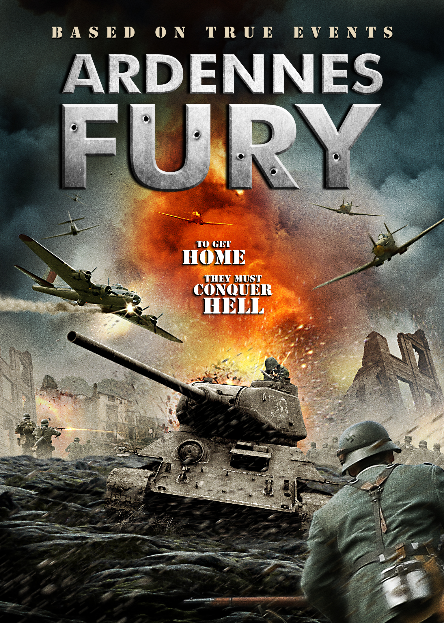 Ardennes Fury (2014) สงครามปฐพีเดือด Tom Stedham