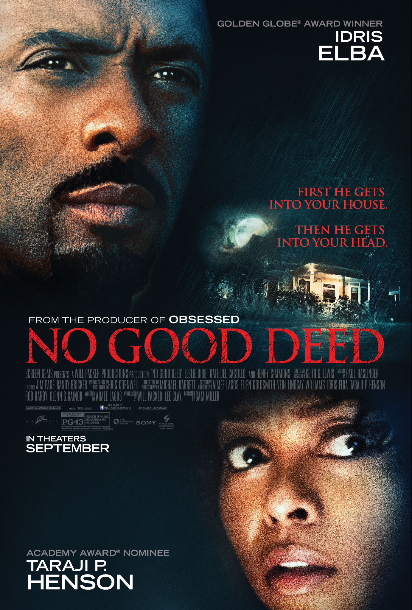 No Good Deed (2014) หักเหลี่ยมโฉด Taraji P. Henson